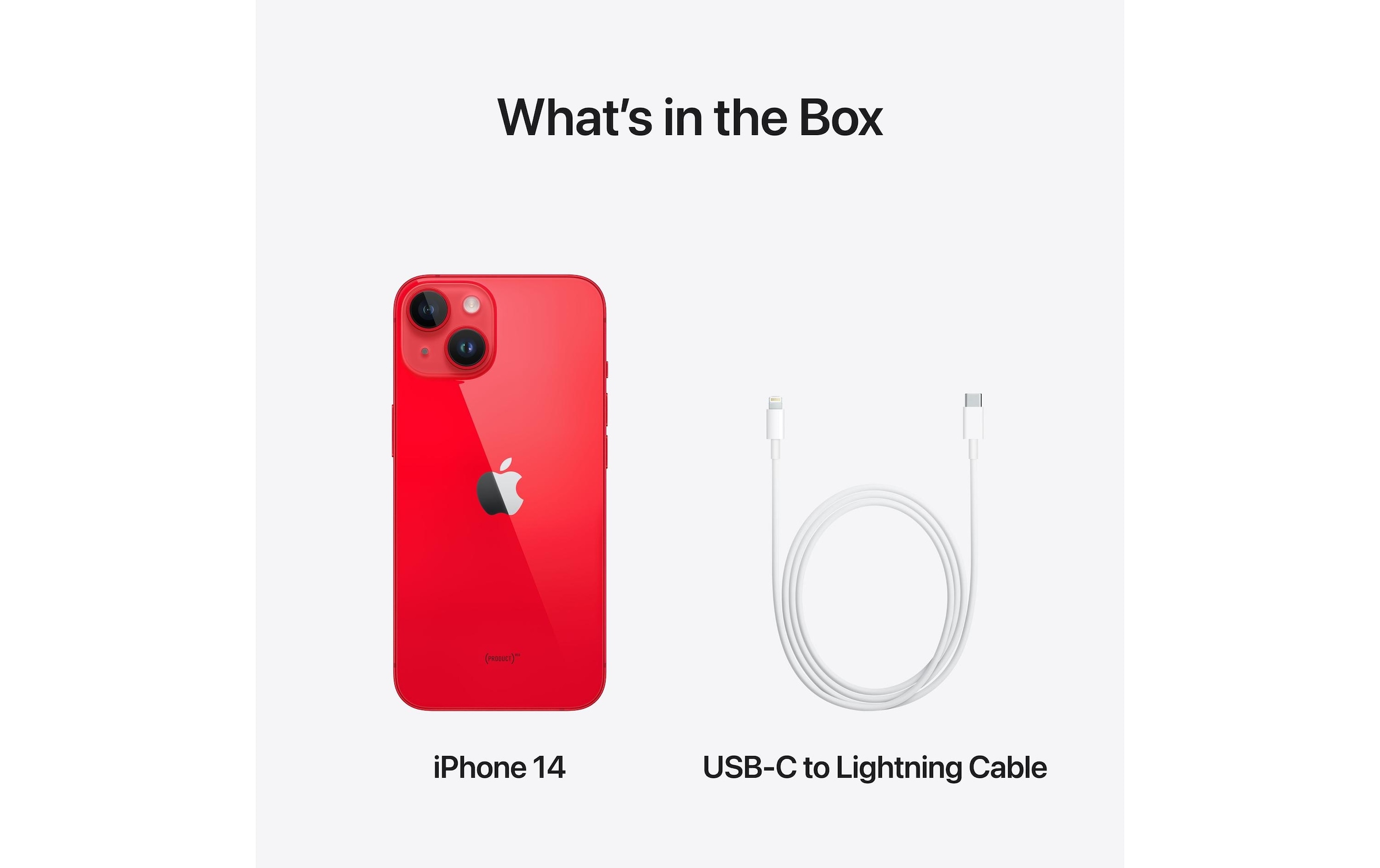 iPhone 14, 128 GB, Product RED