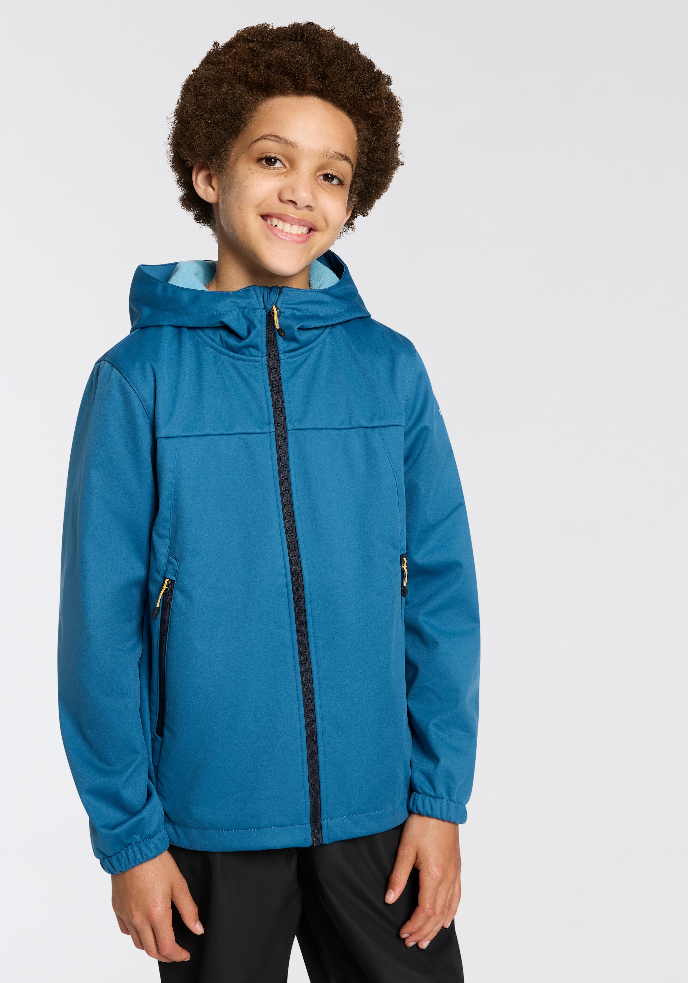 Icepeak Softshelljacke »KONAN JR«, (1 St.), mit Kapuze