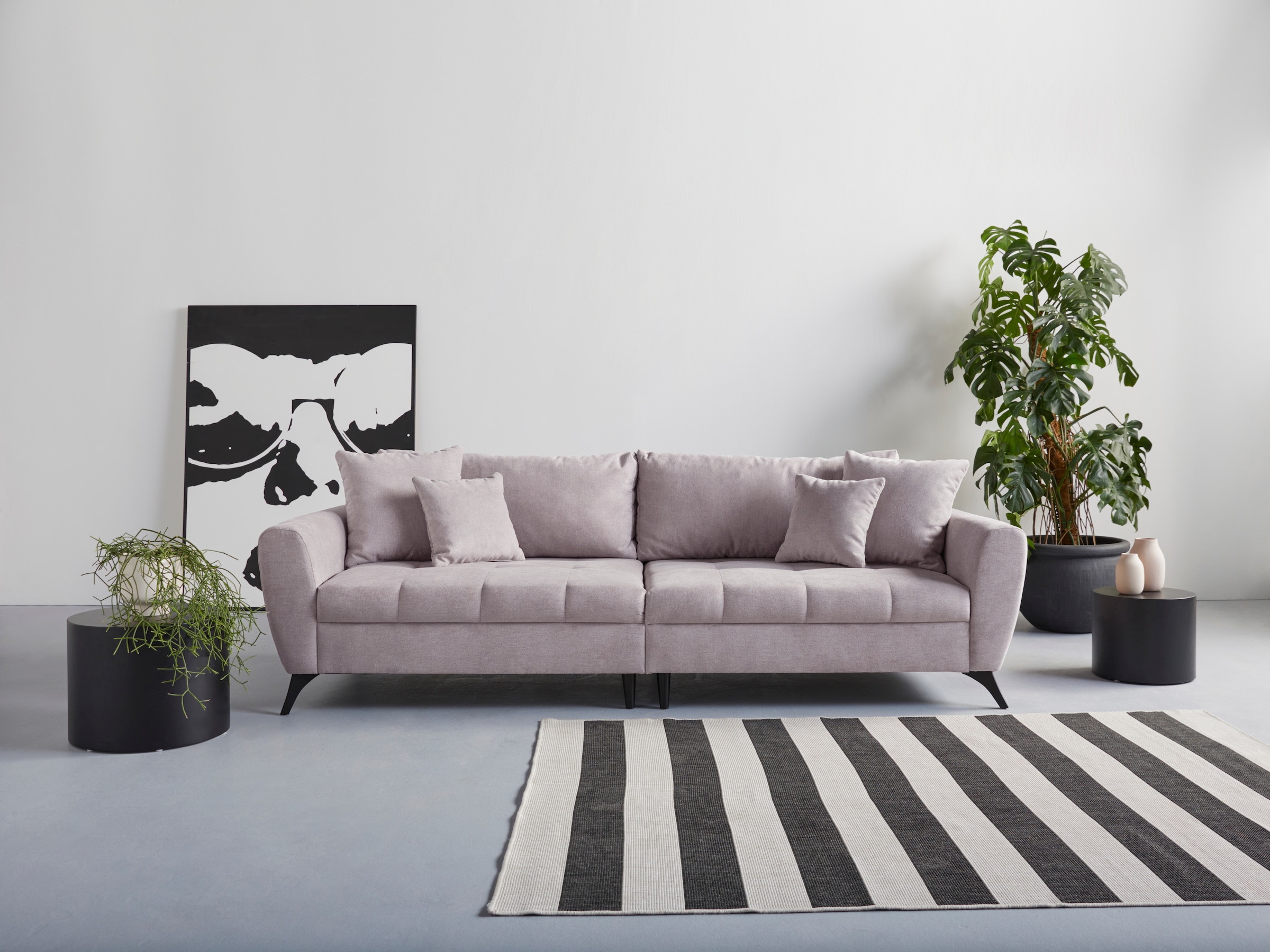 INOSIGN Big-Sofa »Lörby«, Belastbarkeit bis 140kg pro Sitzplatz, auch mit  Aqua clean-Bezug en ligne