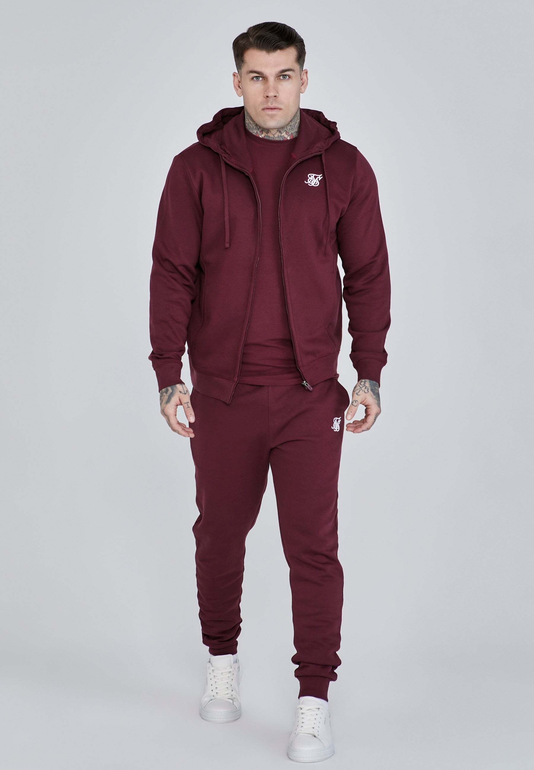 Siksilk Sweatjacke »Siksilk Sweatjacke Essentials Full Zip Hoodie«