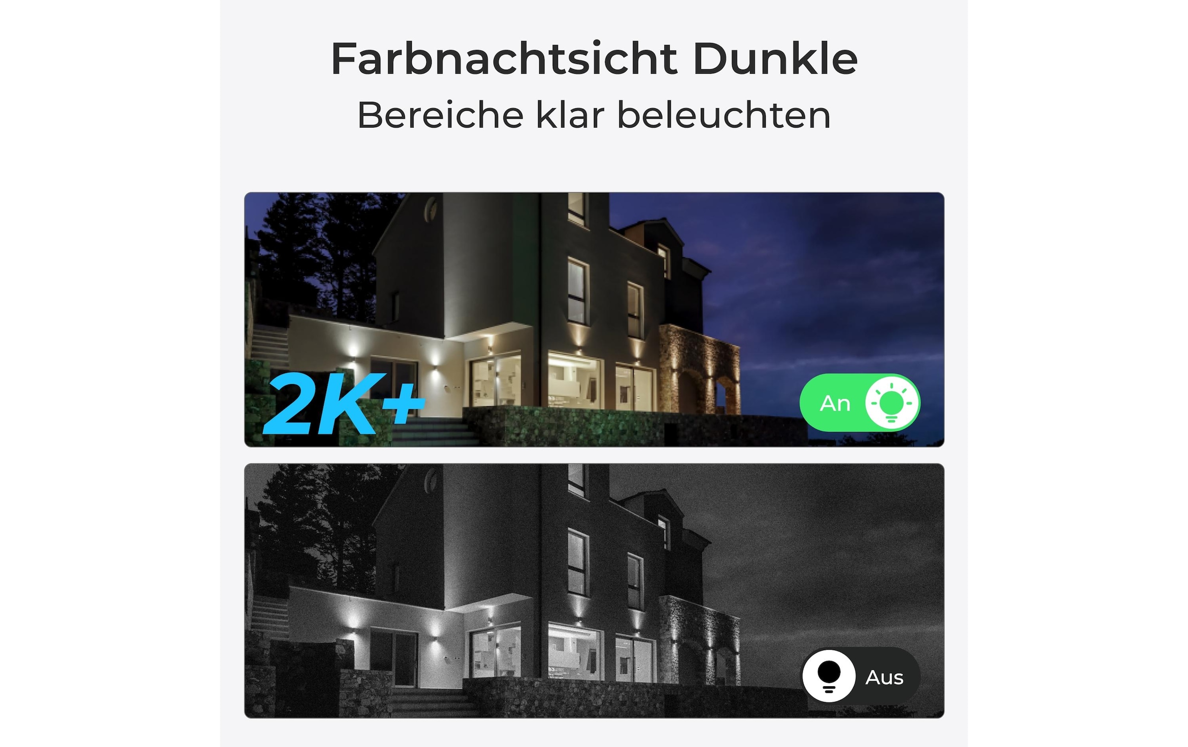 Reolink Überwachungskamera »B430 Schwarz, inkl, Solarpanel«, Aussenbereich