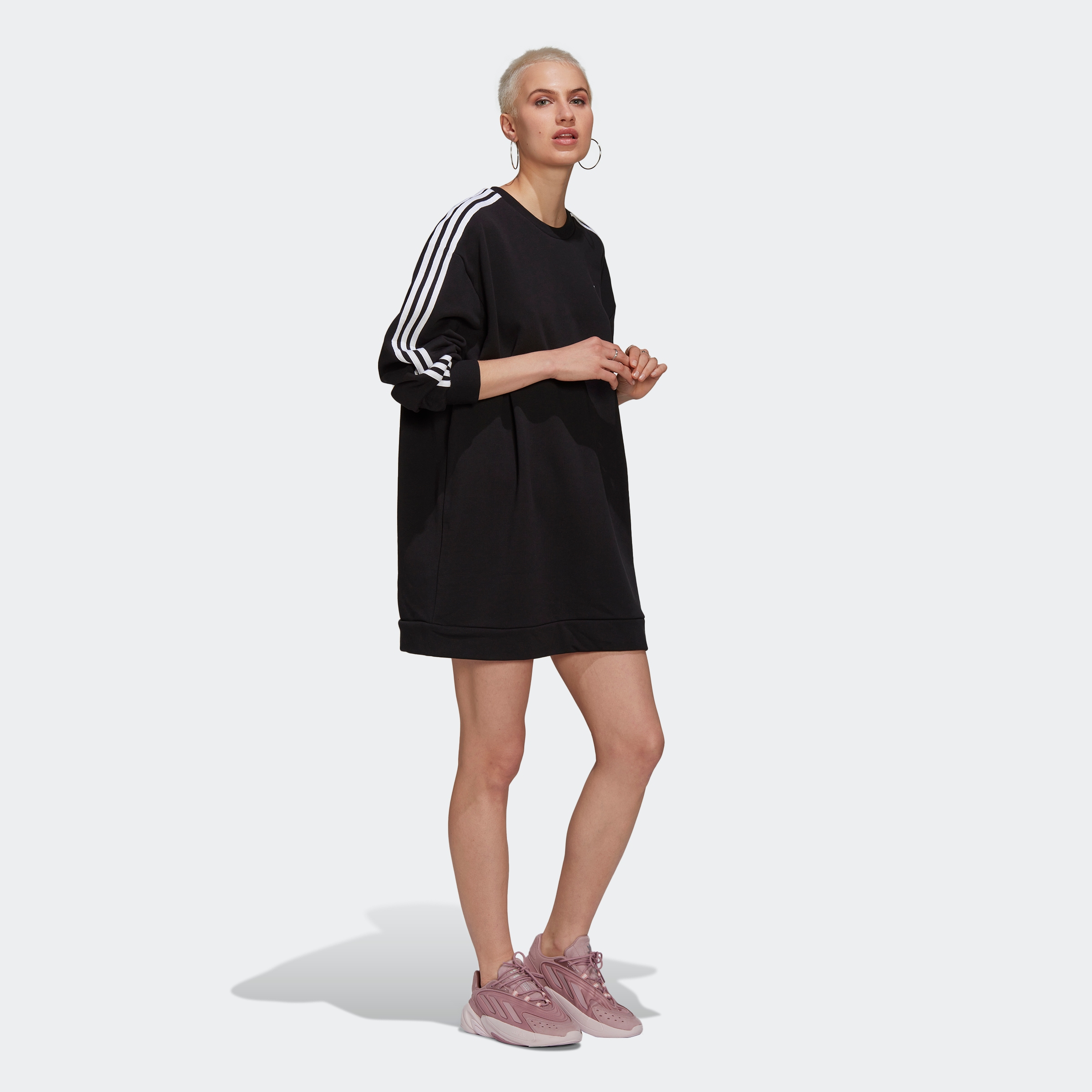 Jelmoli-Versand online Schweiz kaufen CLASSICS SWEATKLEID« bei LONG Sweatkleid SLEEVE Originals adidas »ADICOLOR