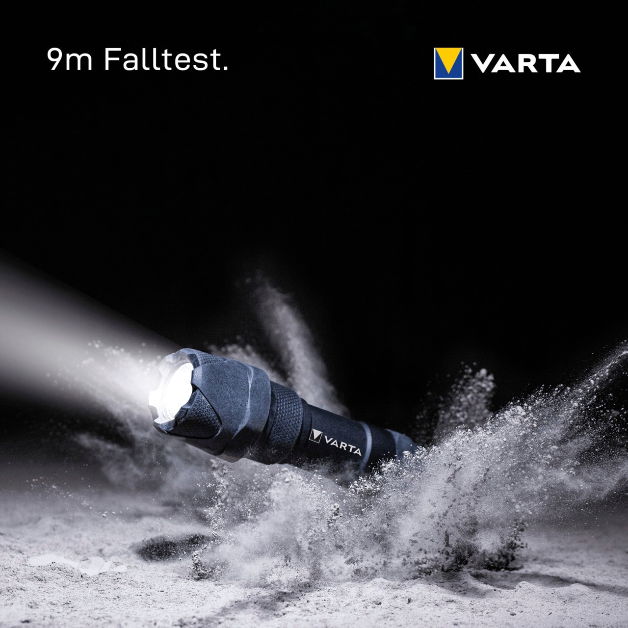 VARTA Taschenlampe »Indestructible F20 Pro 6 Watt LED«, wasser- und staubdicht, stossabsorbierend, eloxiertes Aluminium Gehäuse