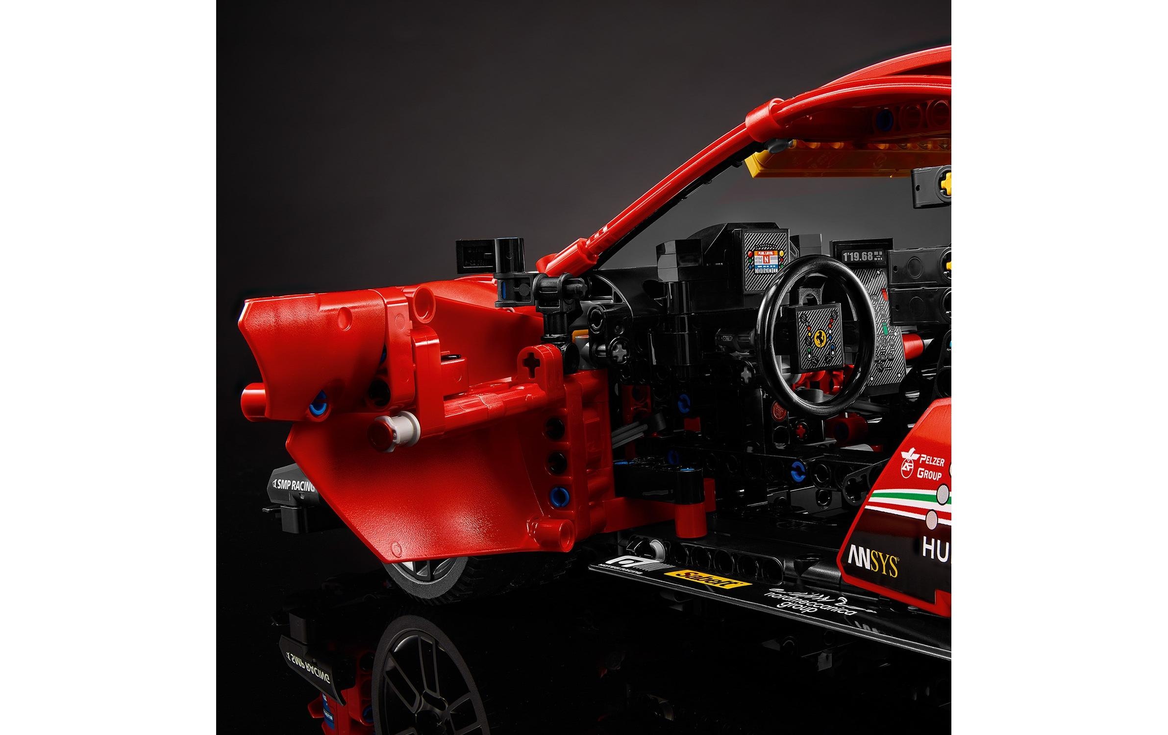 LEGO® Spielbausteine »Technic Ferrari 488 GTE «AF Corse #51» 42125«, (1677 St.)