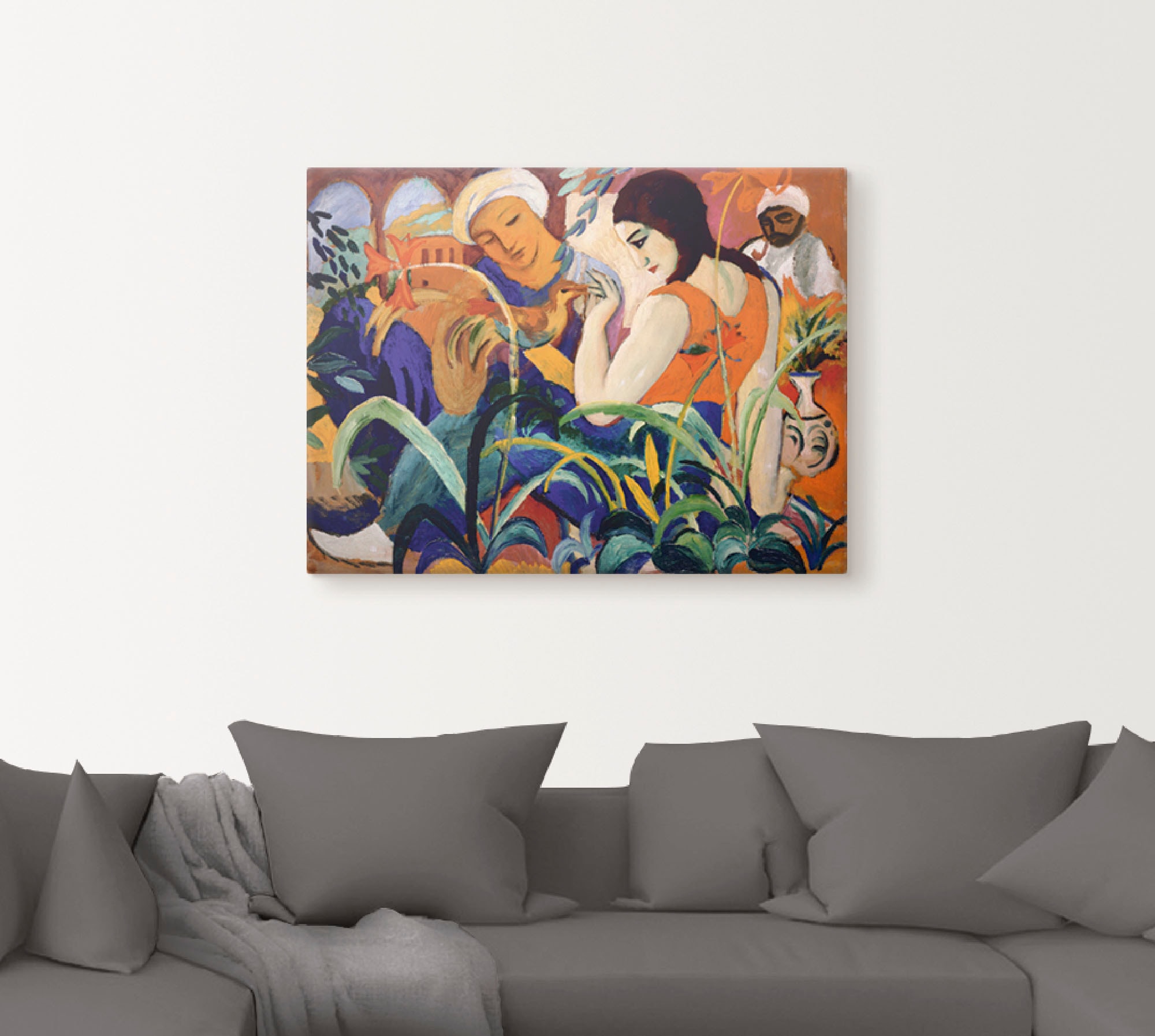 Artland Wandbild »Orientalische Frauen. 1912«, Gruppen & Familien, (1 St.), als Leinwandbild, Poster in verschied. Grössen