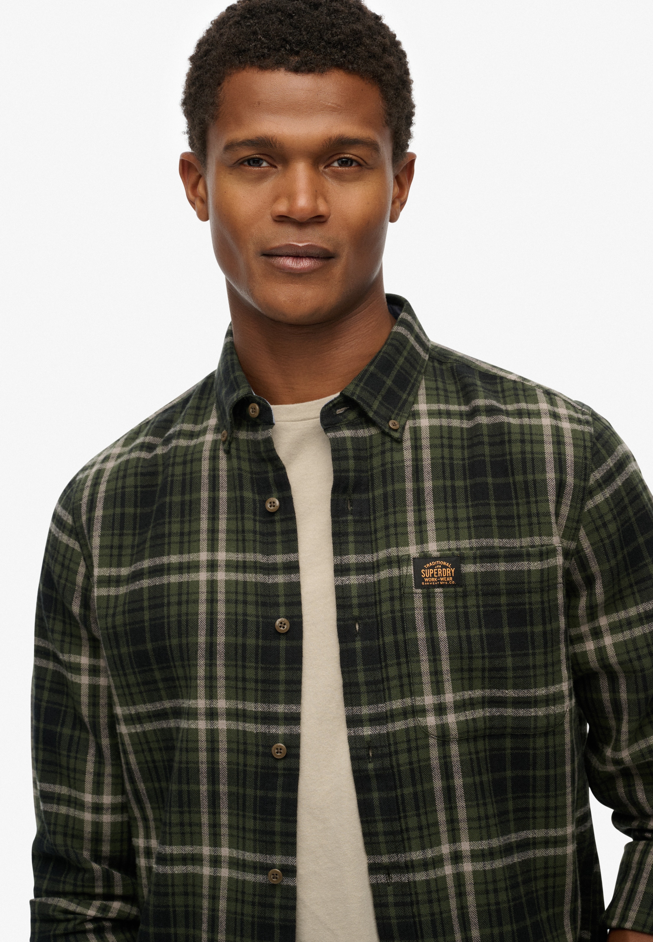 Superdry Langarmhemd »L/S COTTON LUMBERJACK SHIRT«