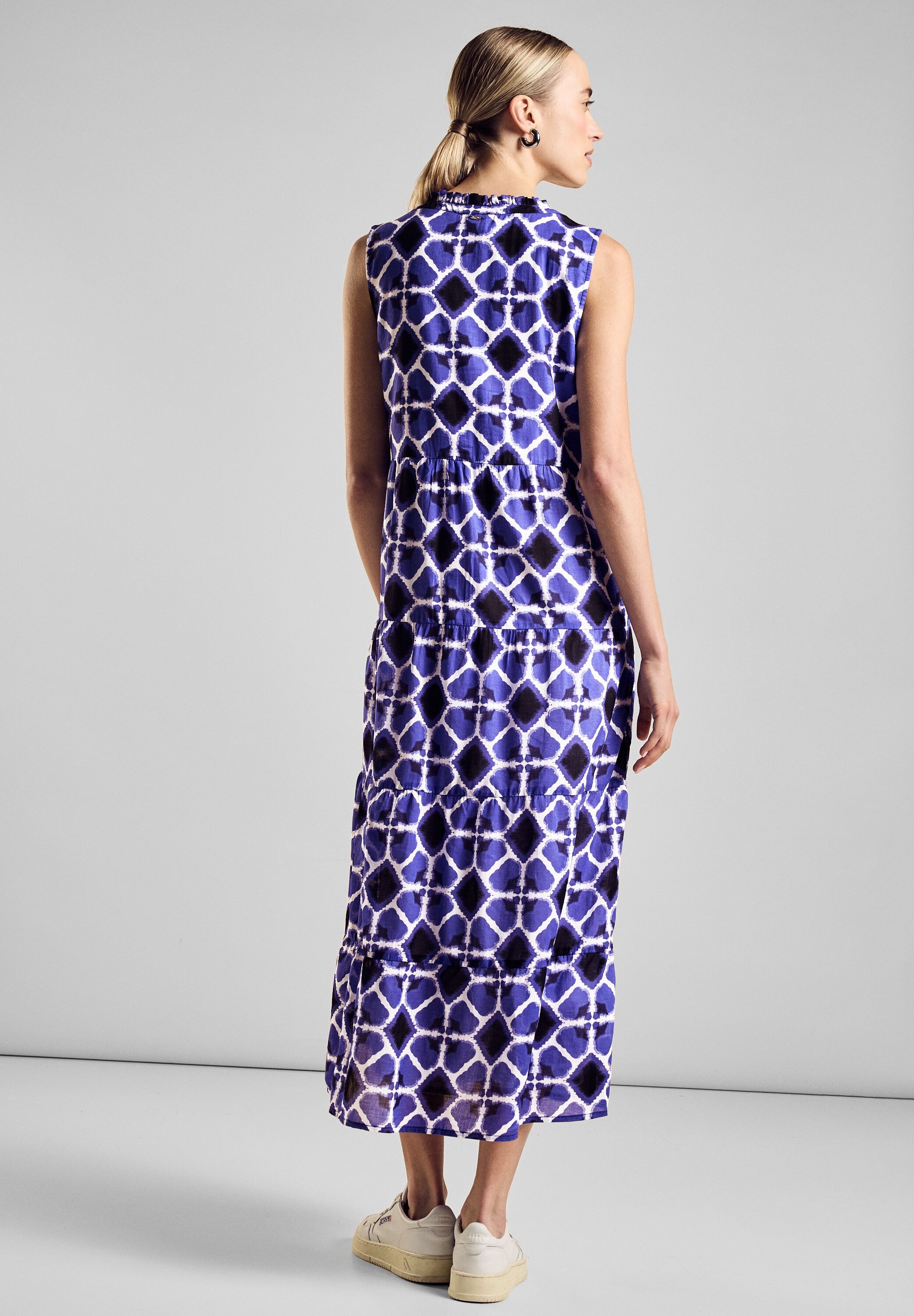 STREET ONE Maxikleid, mit All-Over Print