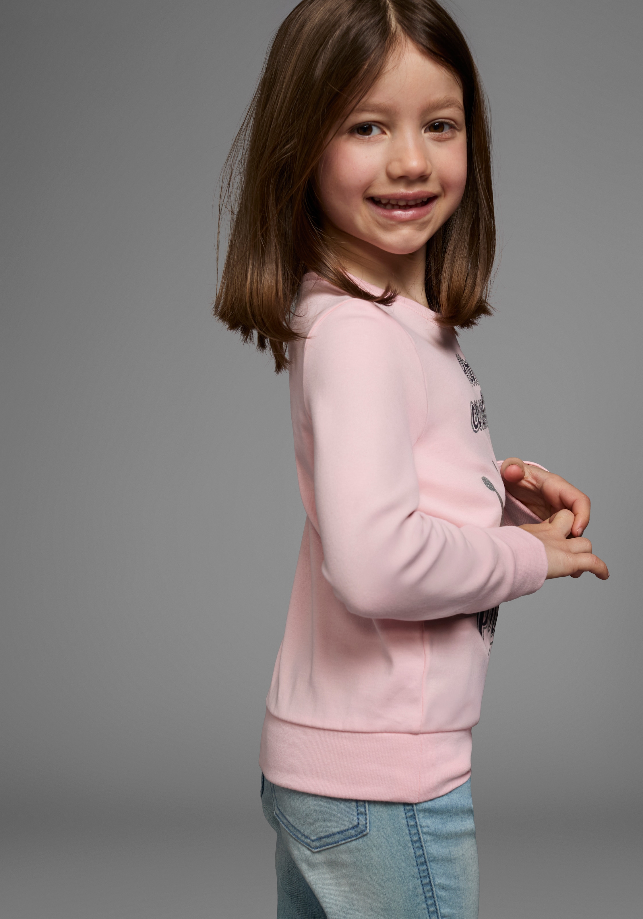 KIDSWORLD Langarmshirt »YOU CAN CALL ME PRINCESS«, Langarm, Basic-Passform, bedruckt, Rundhalsausschnitt