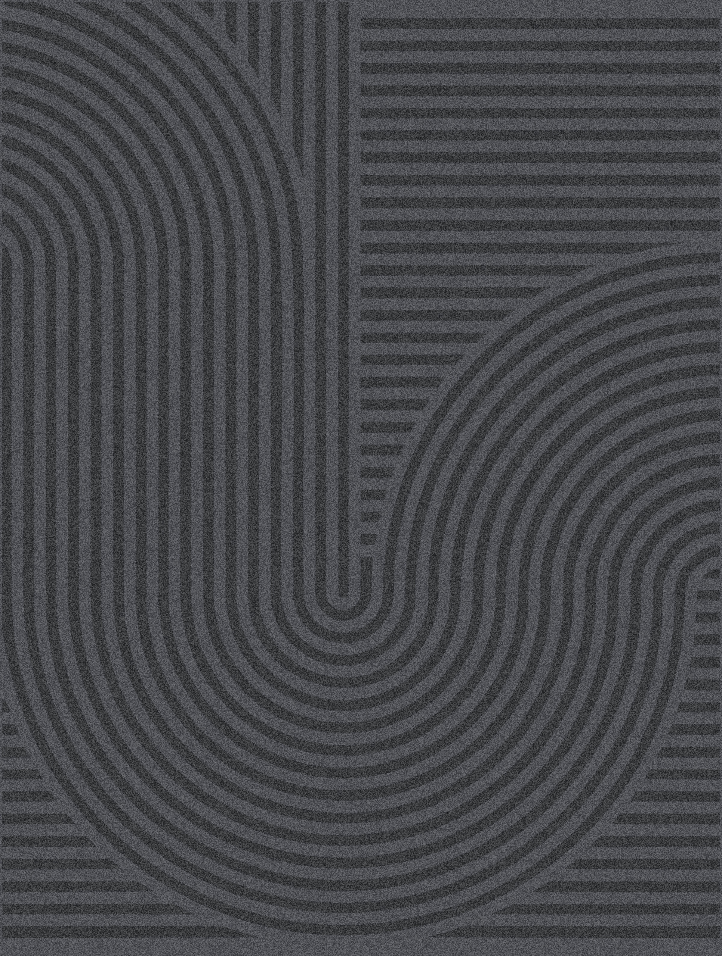 OTTO home Fußmatte "Sammo, Schmutzfangmatte, Teppich, für Hausflur und Wohnbereiche" rechteckig 5 mm Höhe Indoor, Eingangsmatte, Design, Scandi, Zen, rutschfeste Unterseite