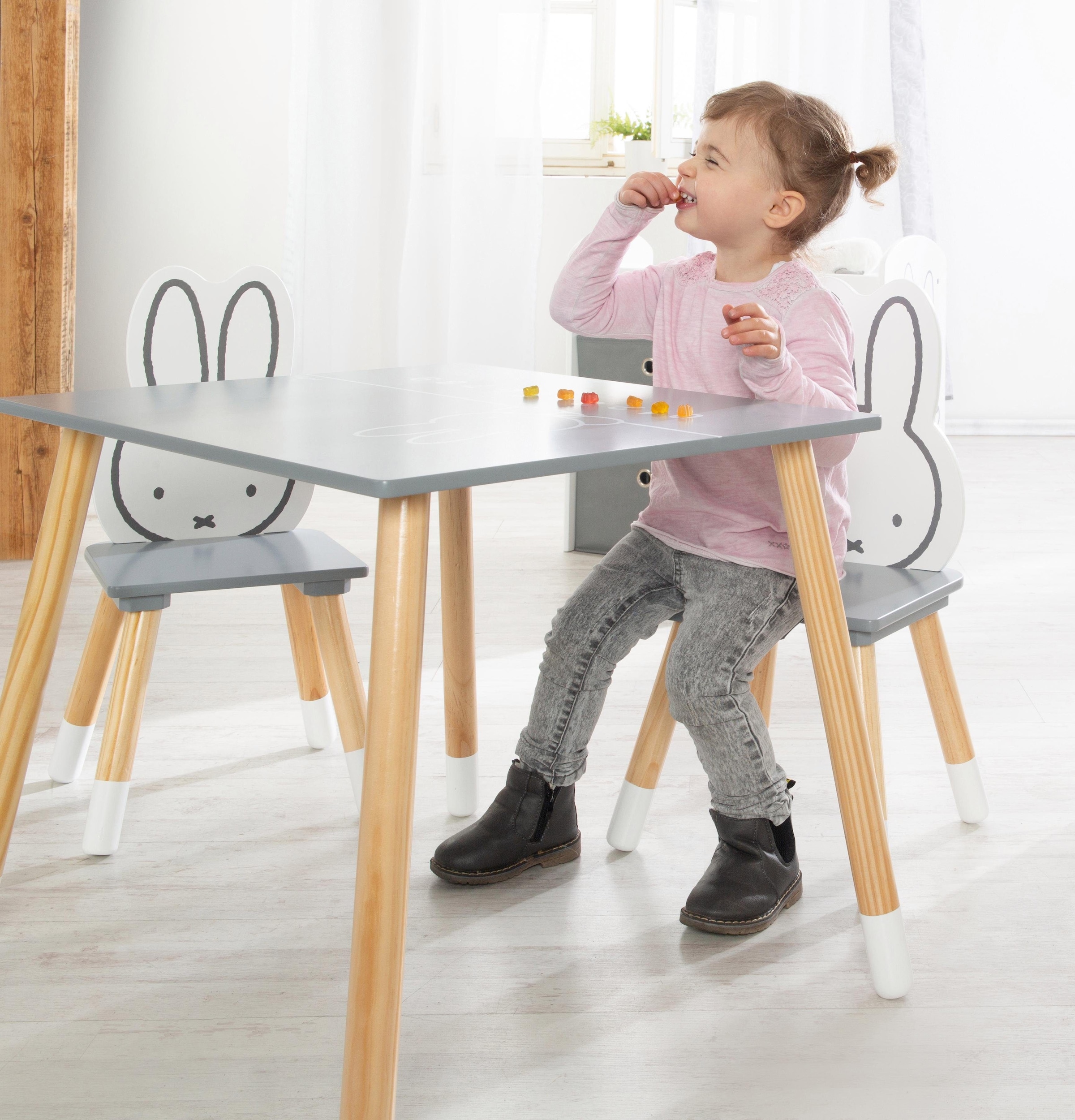 roba® Kindersitzgruppe »miffy®«, (3 tlg.)