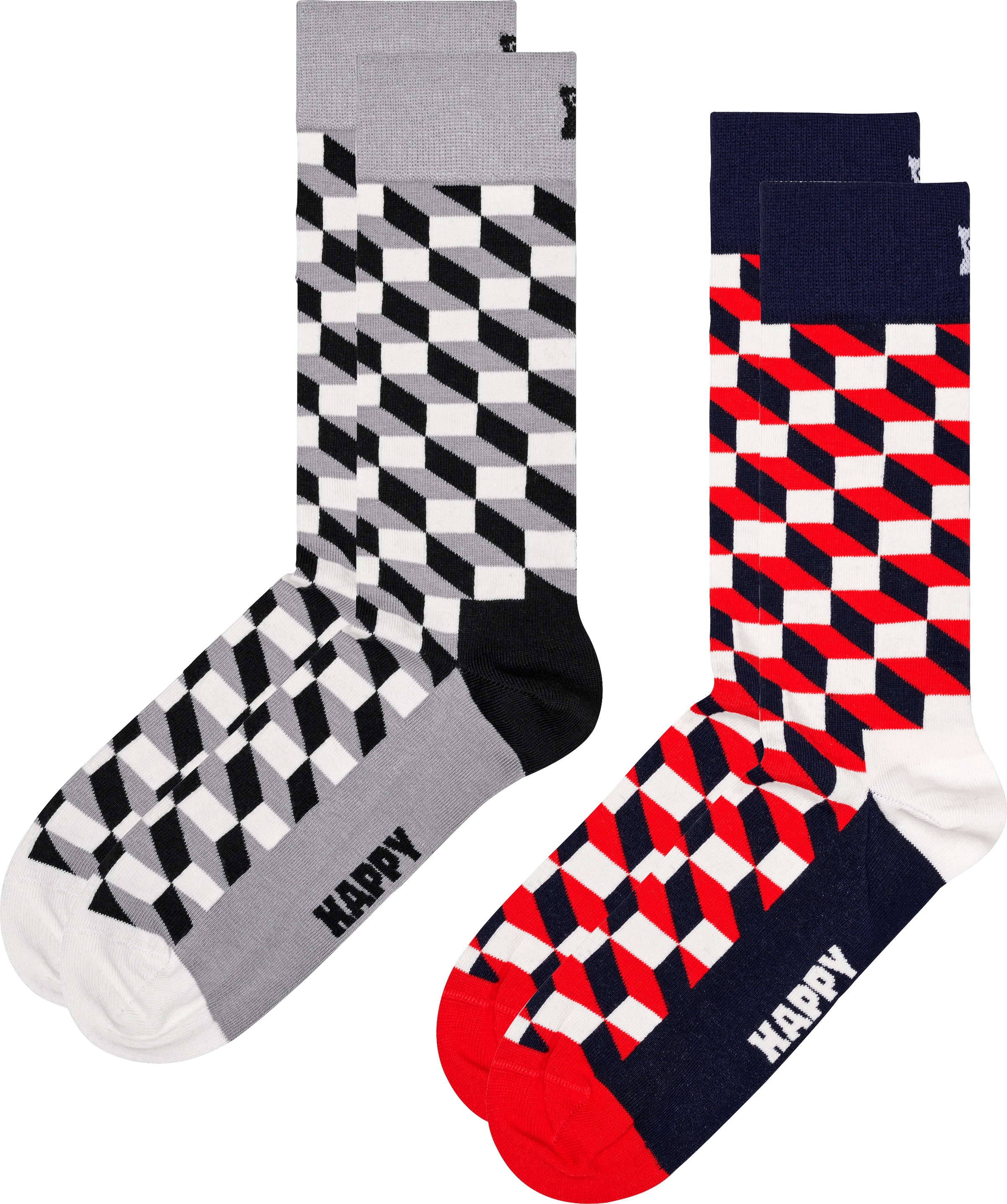 Happy Socks bei online Optic 2 Paar), Schweiz (Packung, Socken, Jelmoli-Versand Socks Filles kaufen