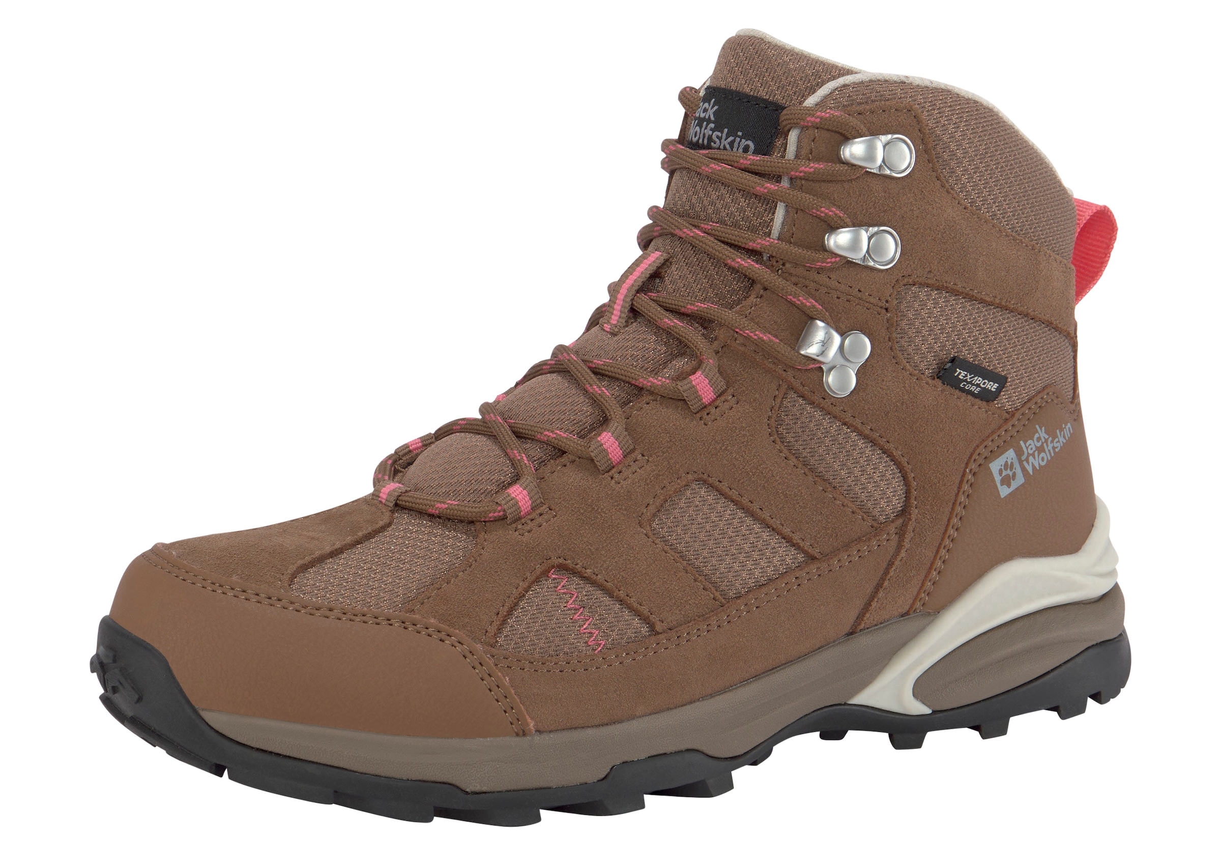 Jack Wolfskin Wanderschuh »TRAIL HIKER TEXAPORE MID W«, wasserdicht