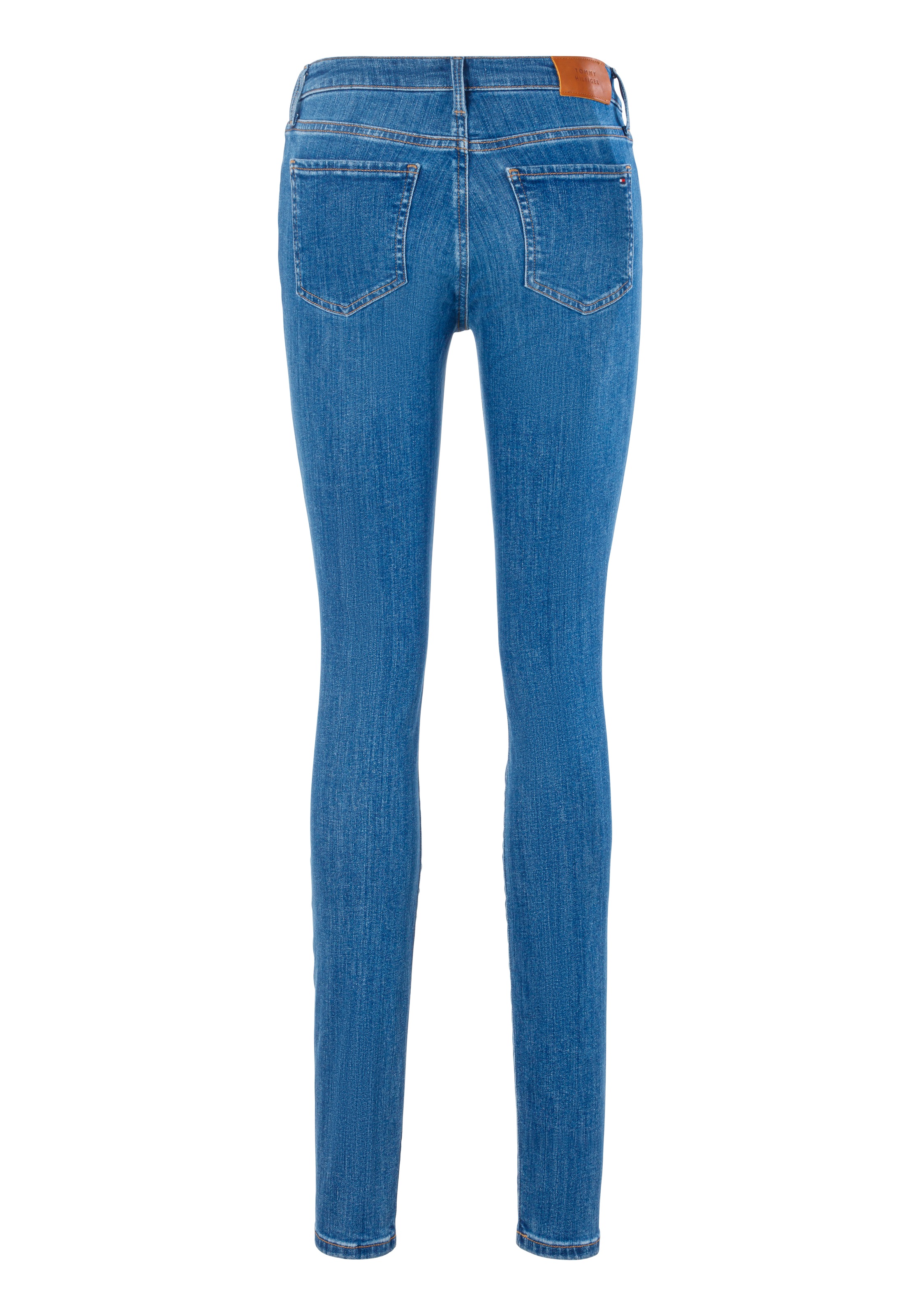 Tommy Hilfiger Skinny-fit-Jeans »HERITAGE COMO SKINNY RW«, mit Tommy Hilfiger Logo-Badge