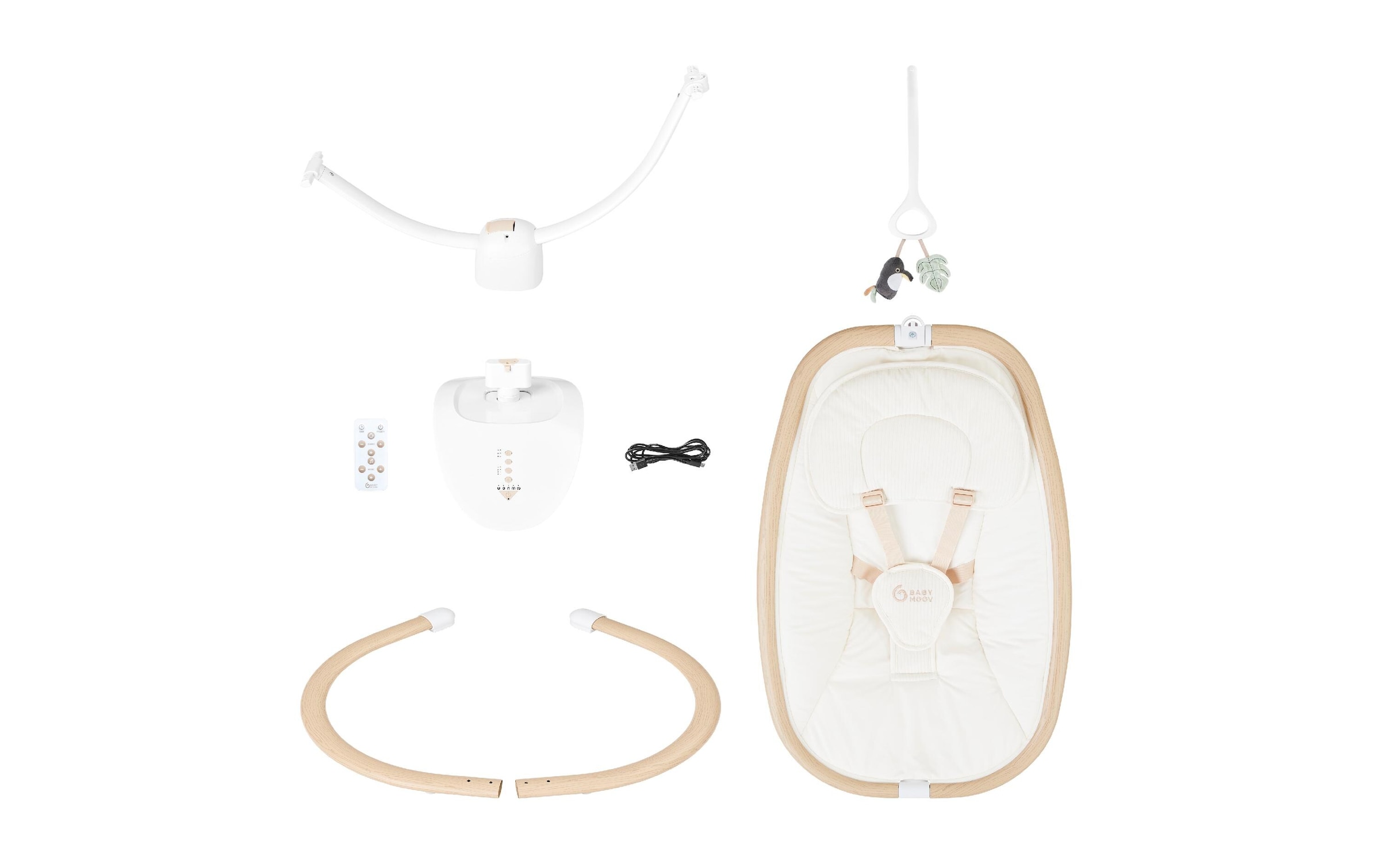 BABYMOOV Babyschaukel »Swoon Hoop Sand«