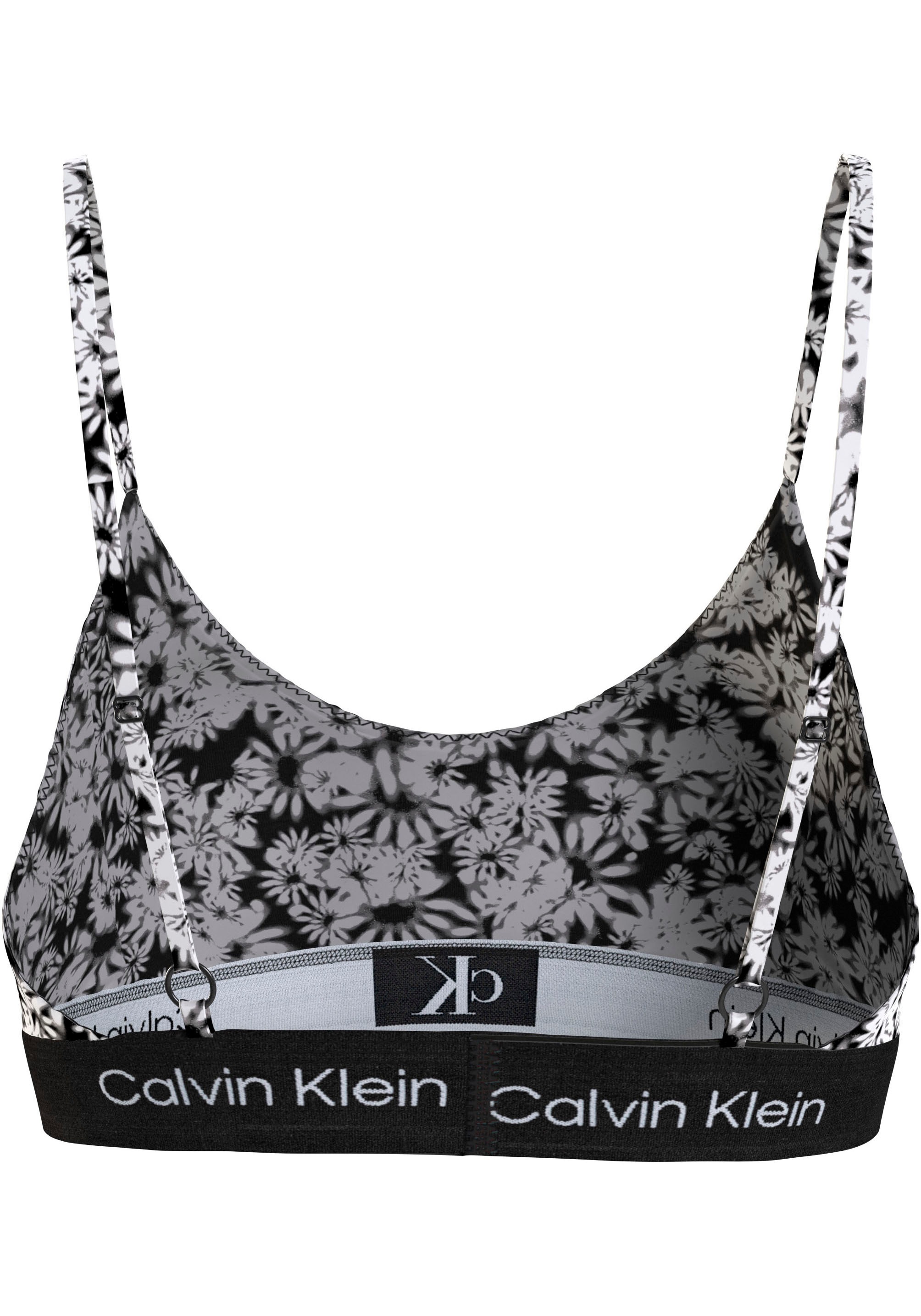 Calvin Klein Underwear Bralette »UNLINED BRALETTE«, mit klassischem CK-Logobund