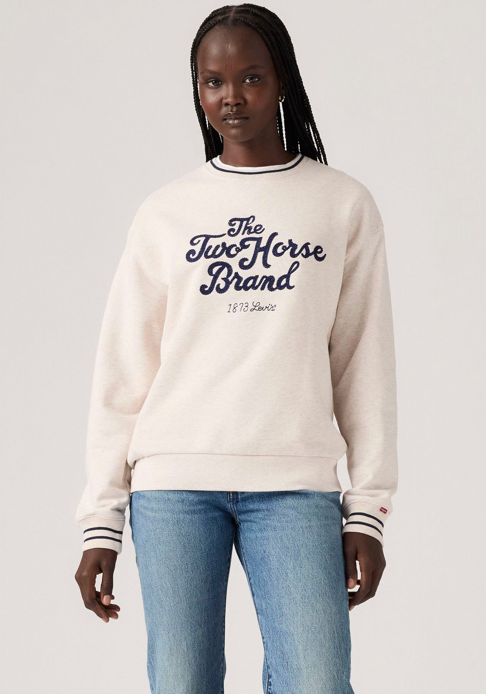 Levi's® Sweatshirt »GR HERITAGE SPORT«, mit Stickerei im Front- und Rückenbereich