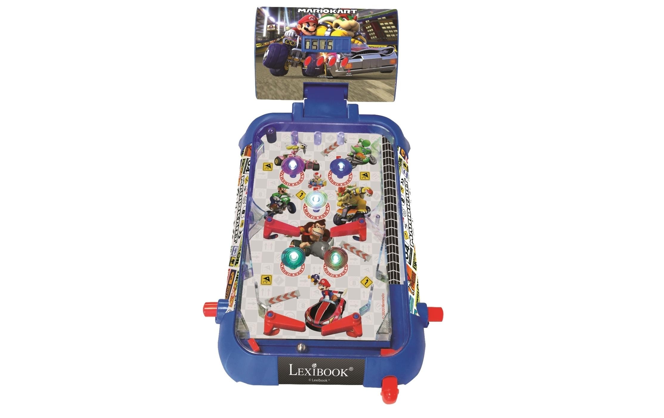 Lexibook® Spieltisch »Elektronischer Flipper Mario Kart«