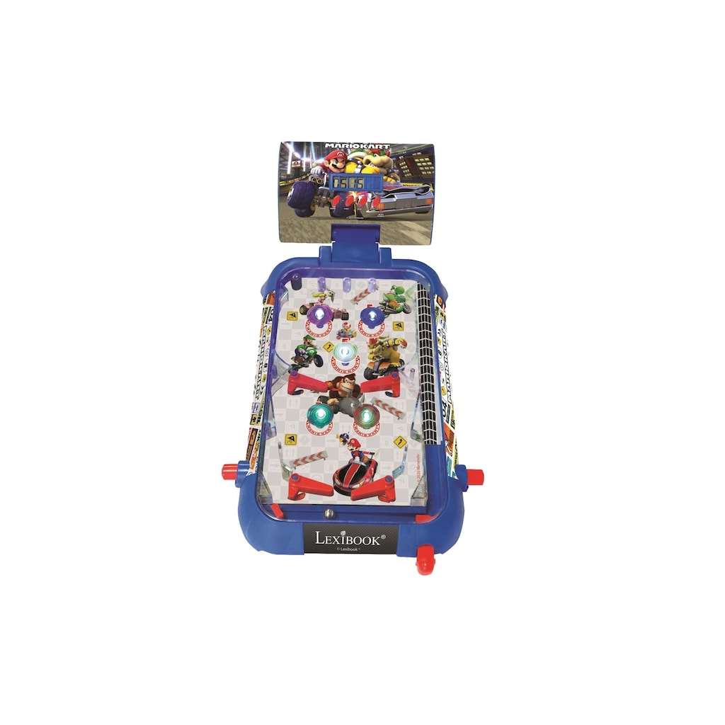 Lexibook® Spieltisch »Elektronischer Flipper Mario Kart«