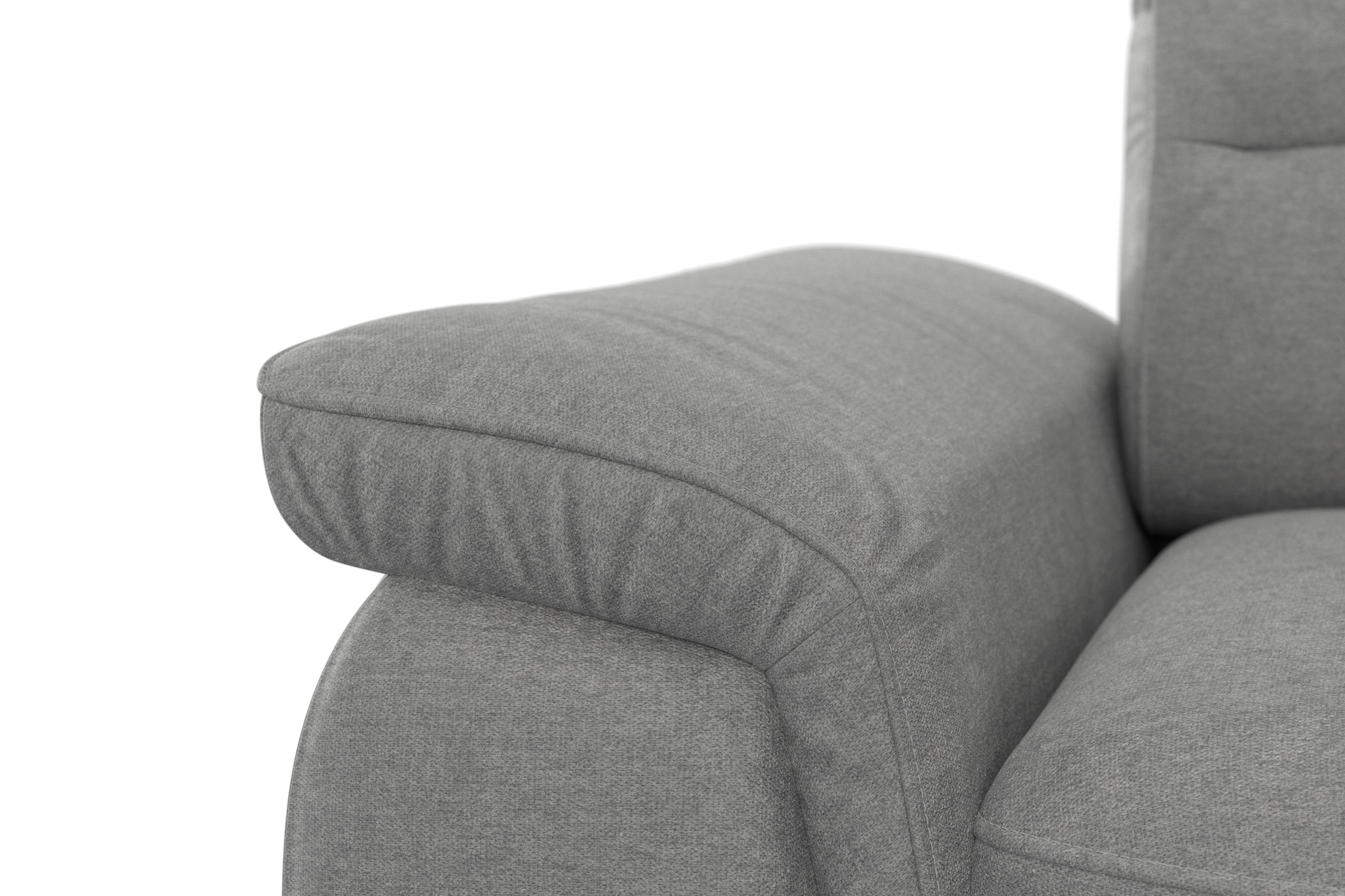 sit&more Ecksofa »Sinatra L-Form«, optional mit Kopfteilverstellung und Armteilfunktion