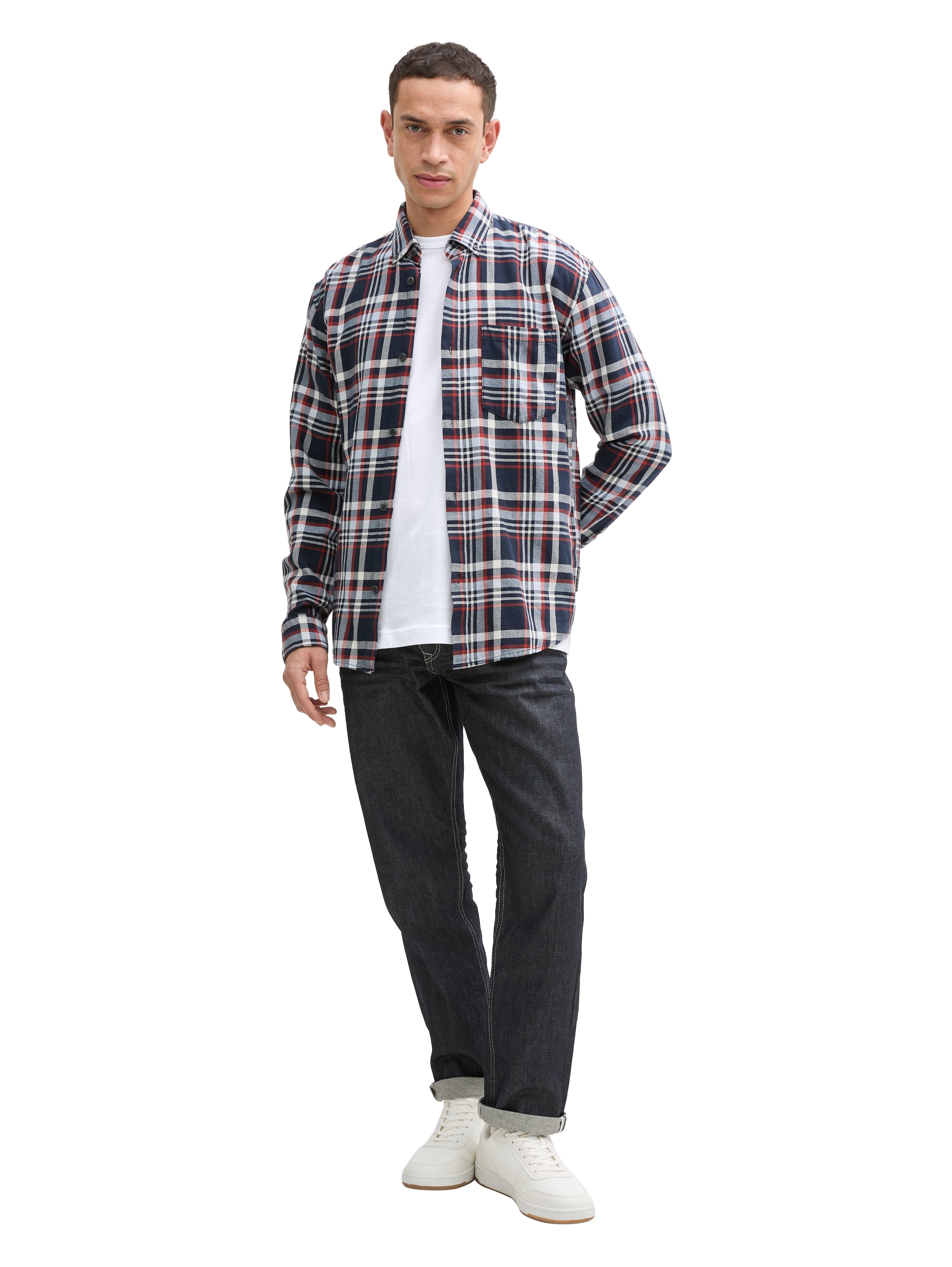 TOM TAILOR T-Shirt, (Packung, 2 tlg.), mit Ton-in-Ton Logo