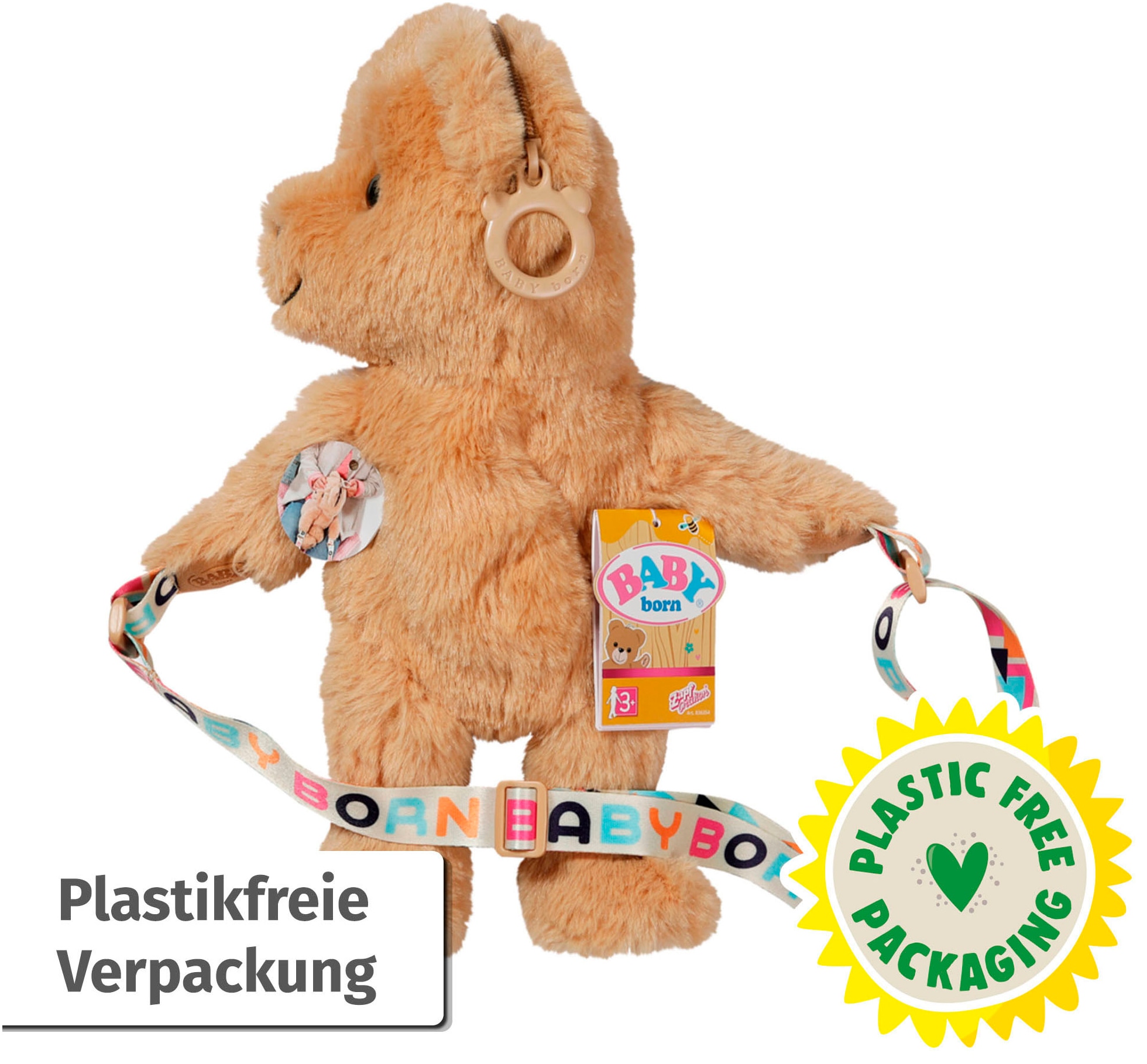 Baby Born Puppenkleidung »Bär, Bärentasche«