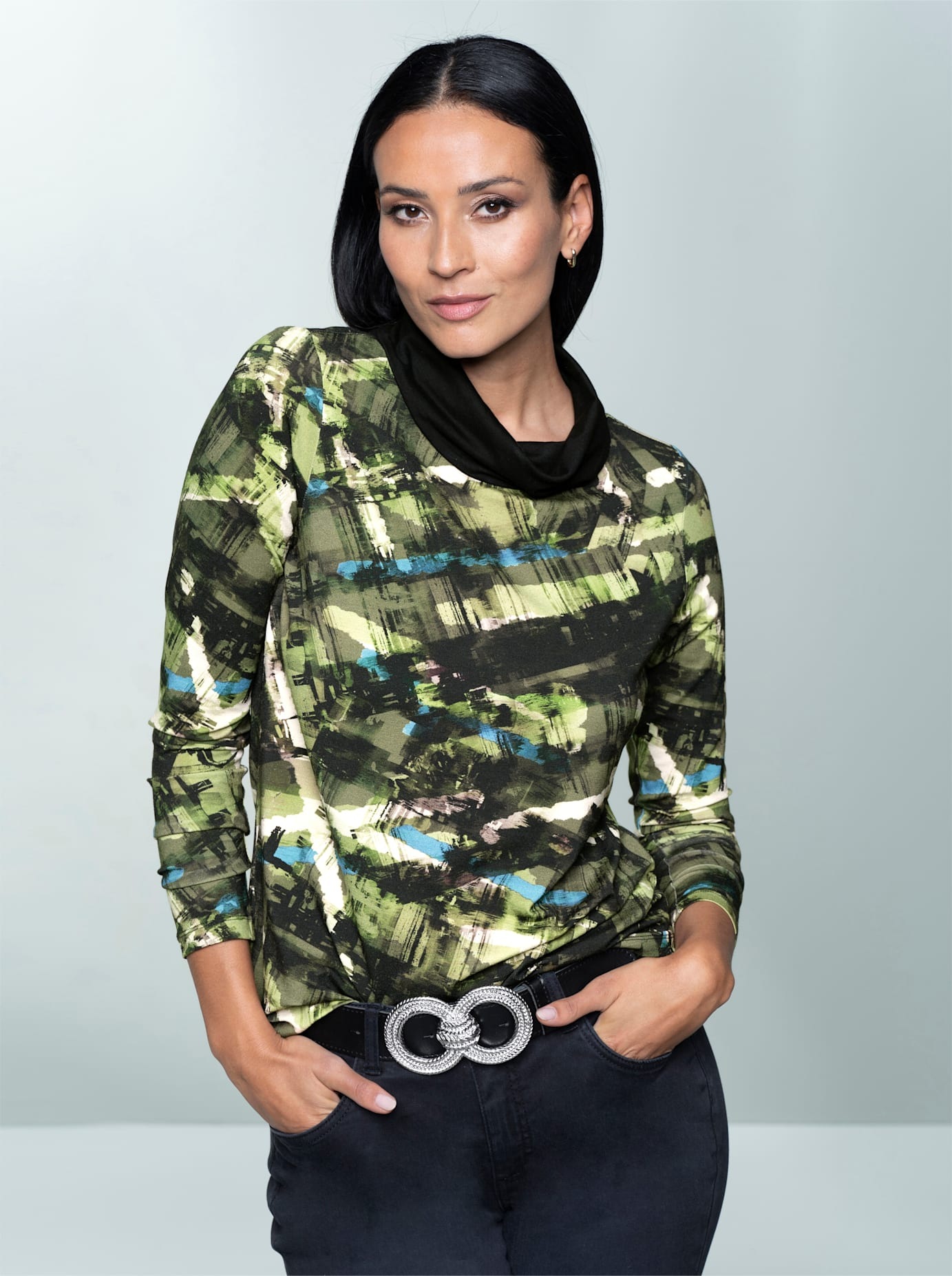 heine Langarmshirt »Druck-Shirt« 1 Stk.