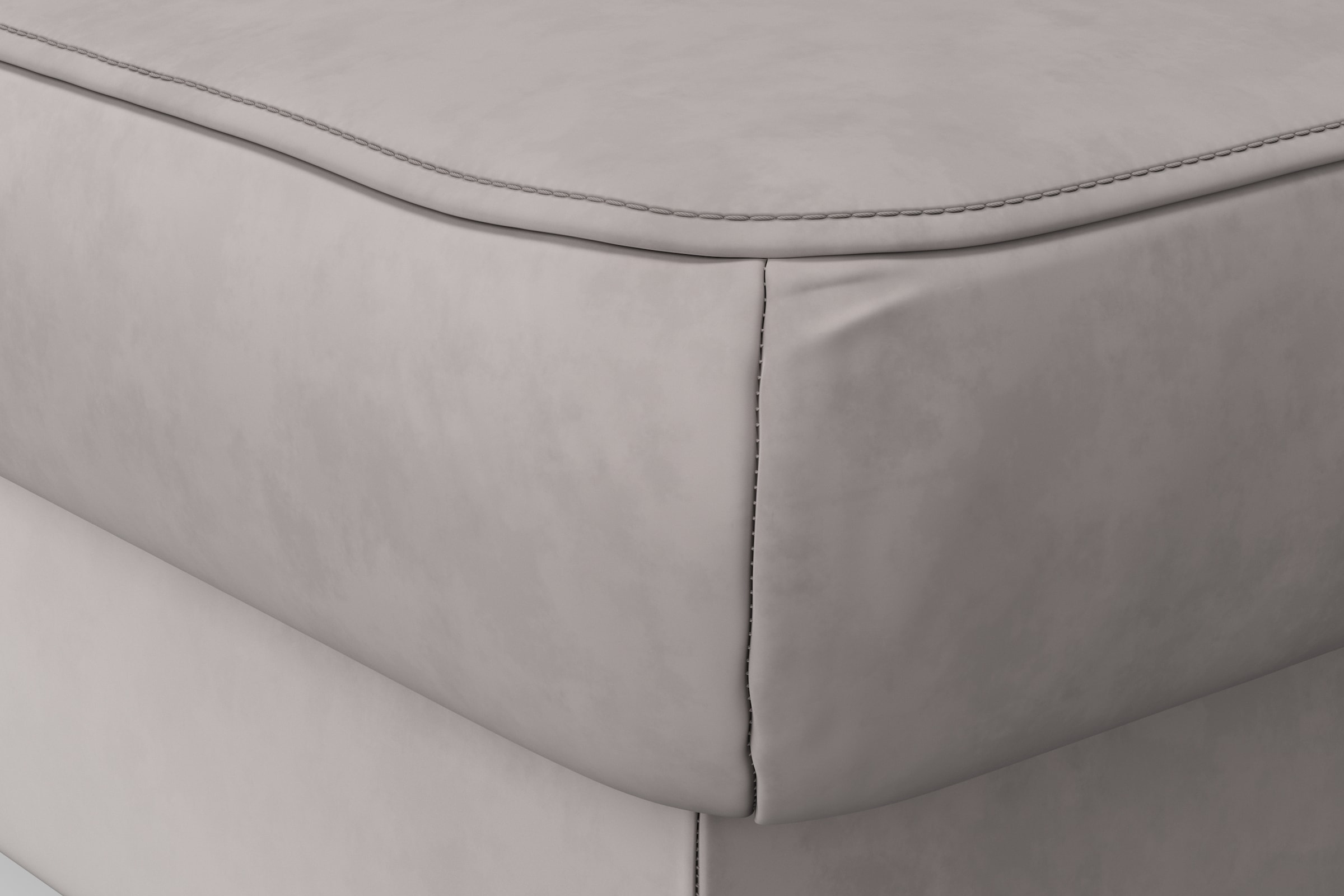 sit&more Hocker »Bendigo«, mit Klappfunktion, Bodenfreiheit 12 cm, wahlweise in 2 Fussfarben