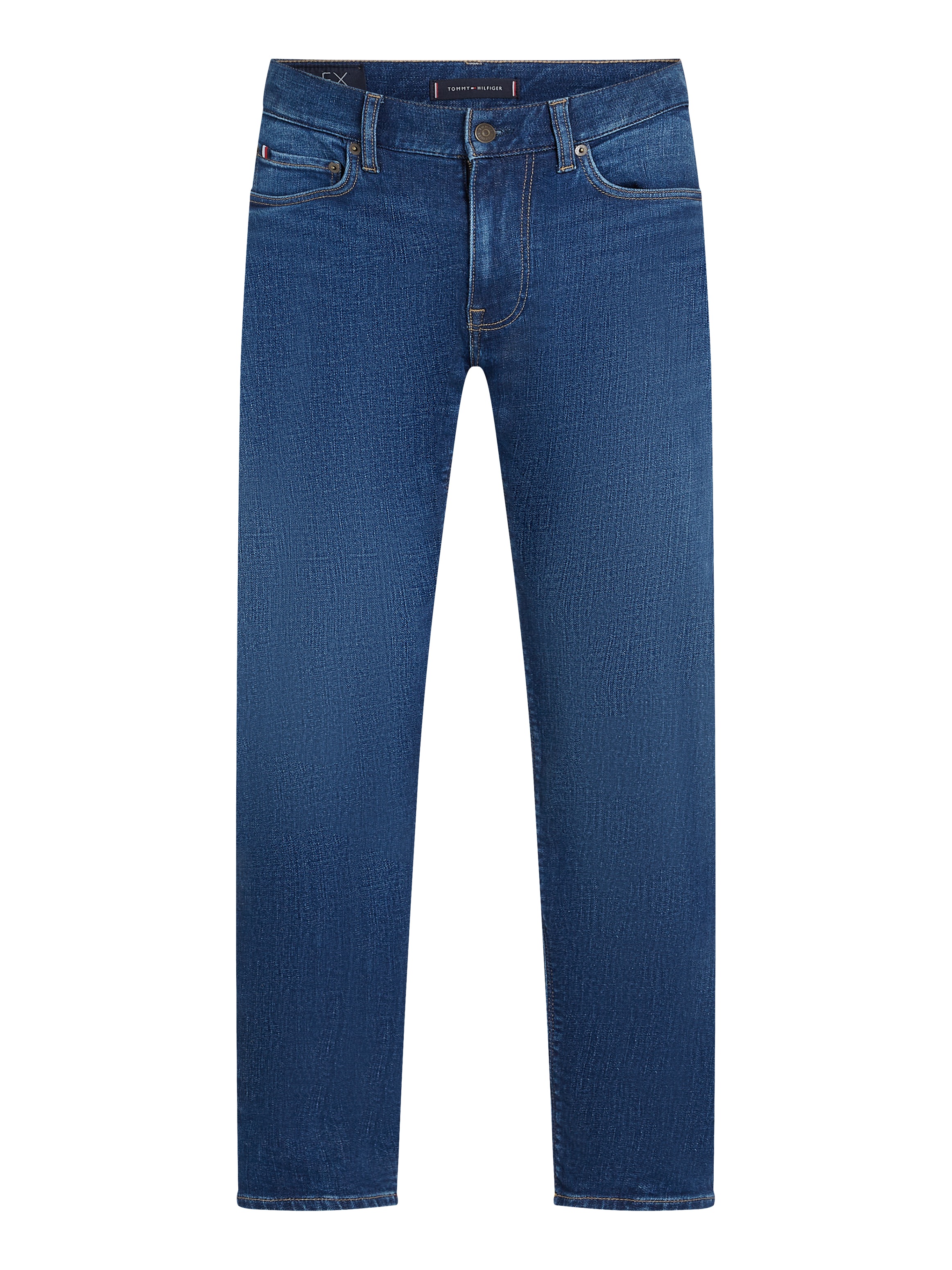 Tommy Hilfiger Slim-fit-Jeans »SLIM BLEECKER PSTR TEXAS INDIGO«, in blauer Waschung