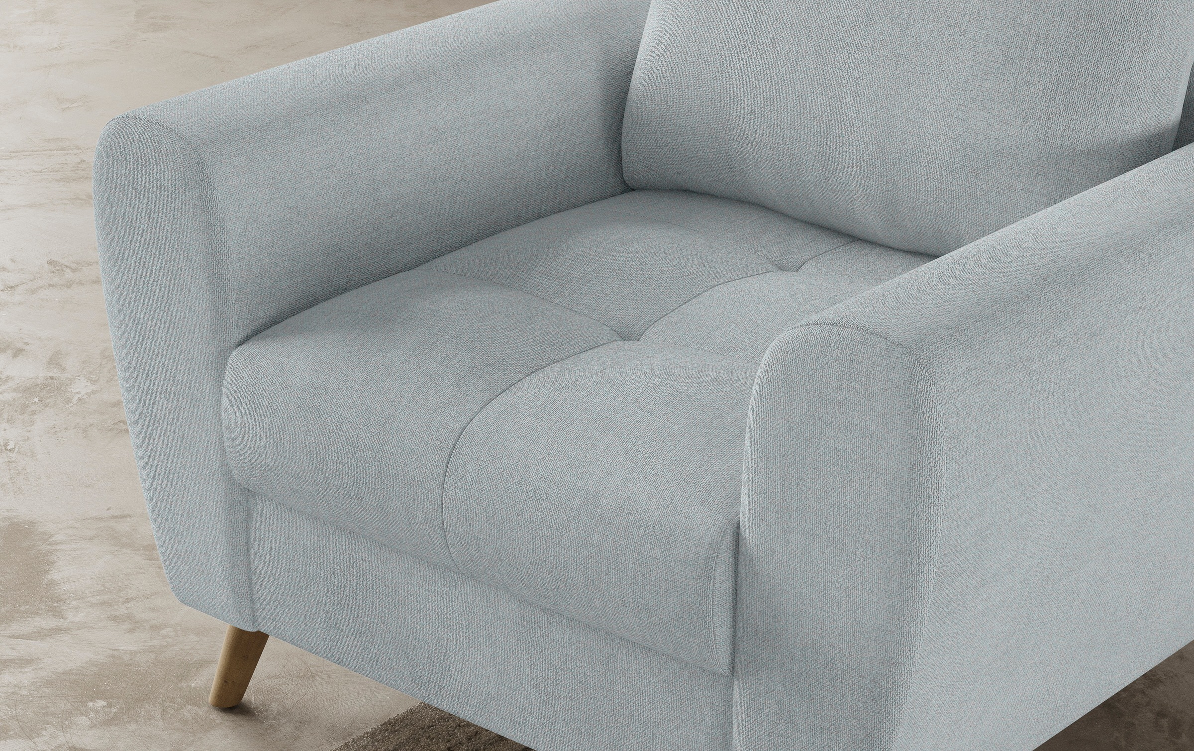 Mr. Couch Sessel »Blackburn II«, Passend zu der Garnitur, mit Kaltschaumpolsterung bis 140 kg belastbar
