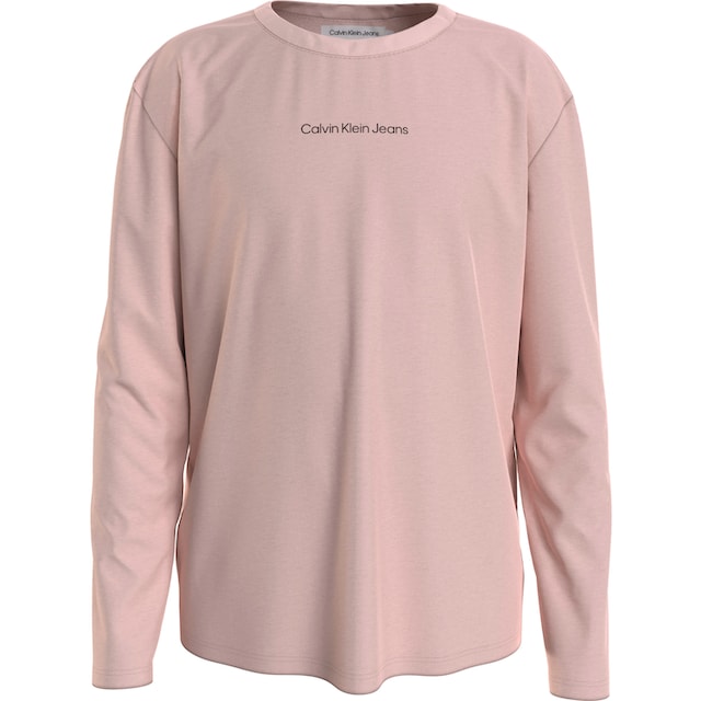 ✵ Calvin Klein Jeans Langarmshirt »CKJ LOGO LS T-SHIRT« günstig kaufen |  Jelmoli-Versand