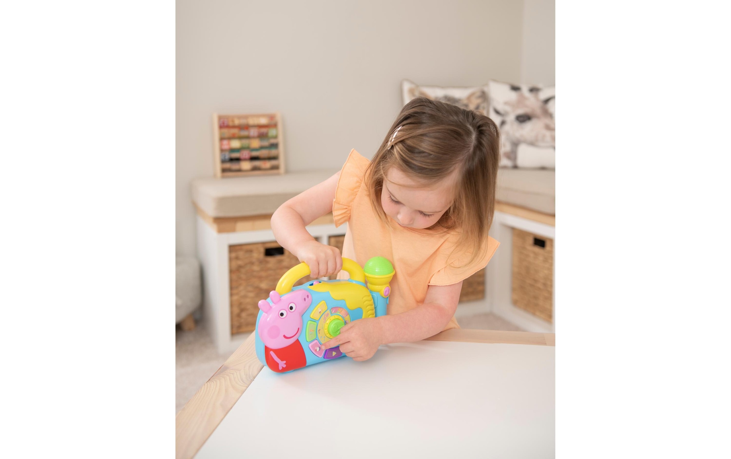 Spielzeug-Musikinstrument »HTI Peppa Pig Boombox«