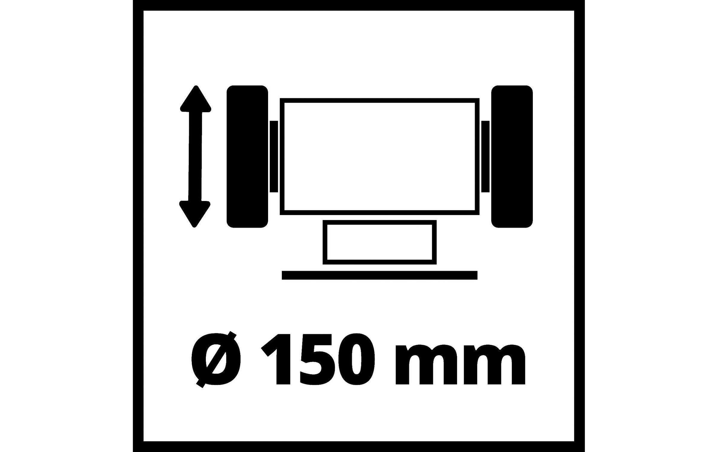 Einhell Doppelschleifer »TC-BG 150«