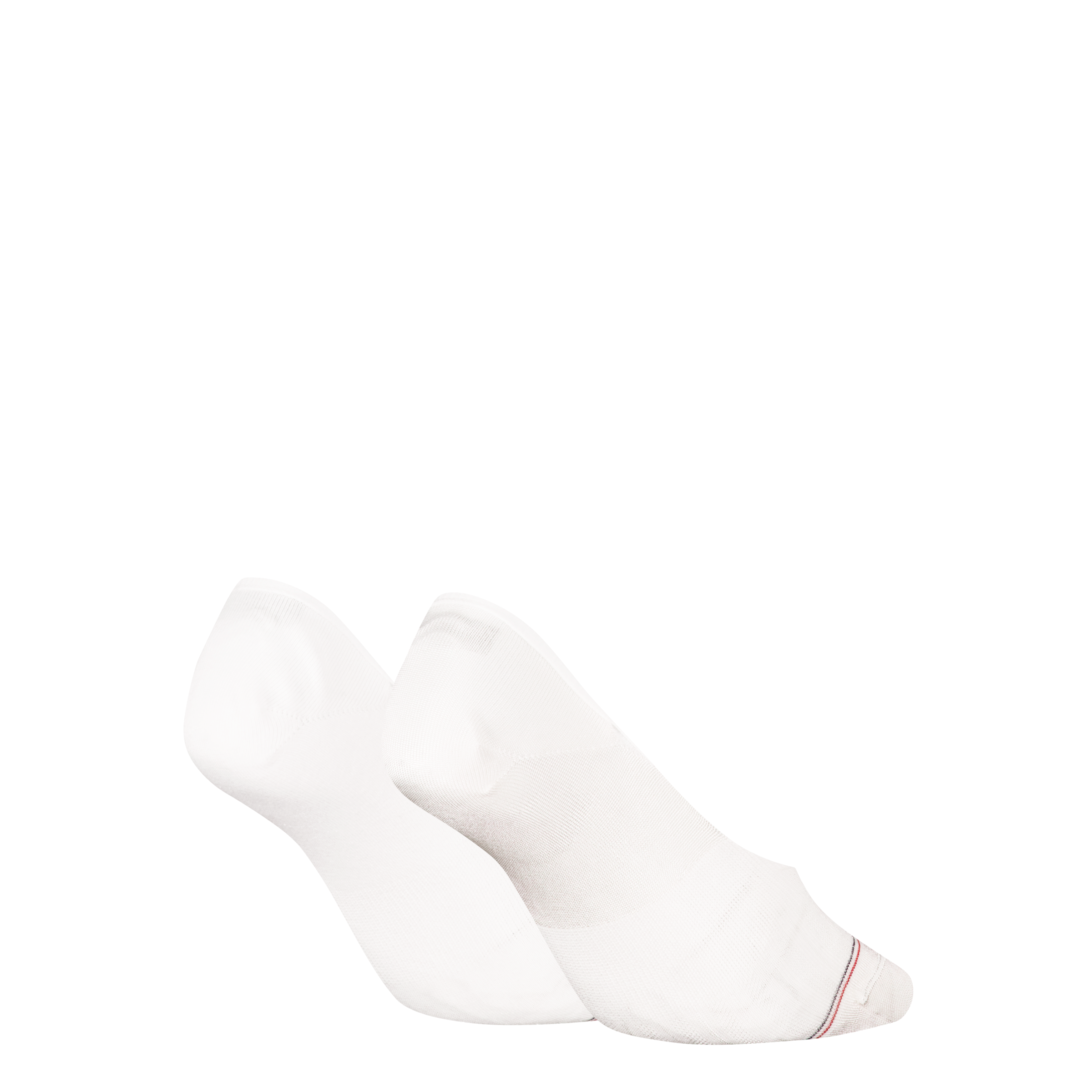 Tommy Hilfiger Füsslinge »TH WOMEN FOOTIE MC 2P SHINE«, (2er-Pack), mit silikonisierten Fersenstreifen