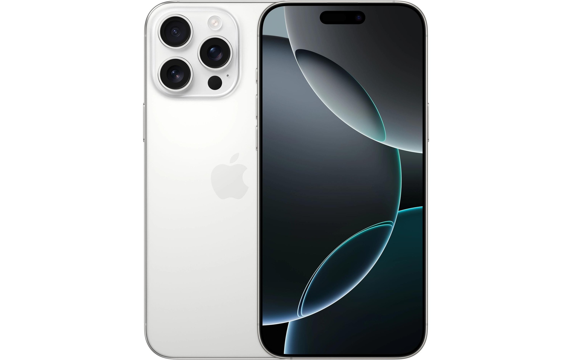 Apple Smartphone »iPhone 16 Pro Max DEP« Titan weiss MYX53QL/A
