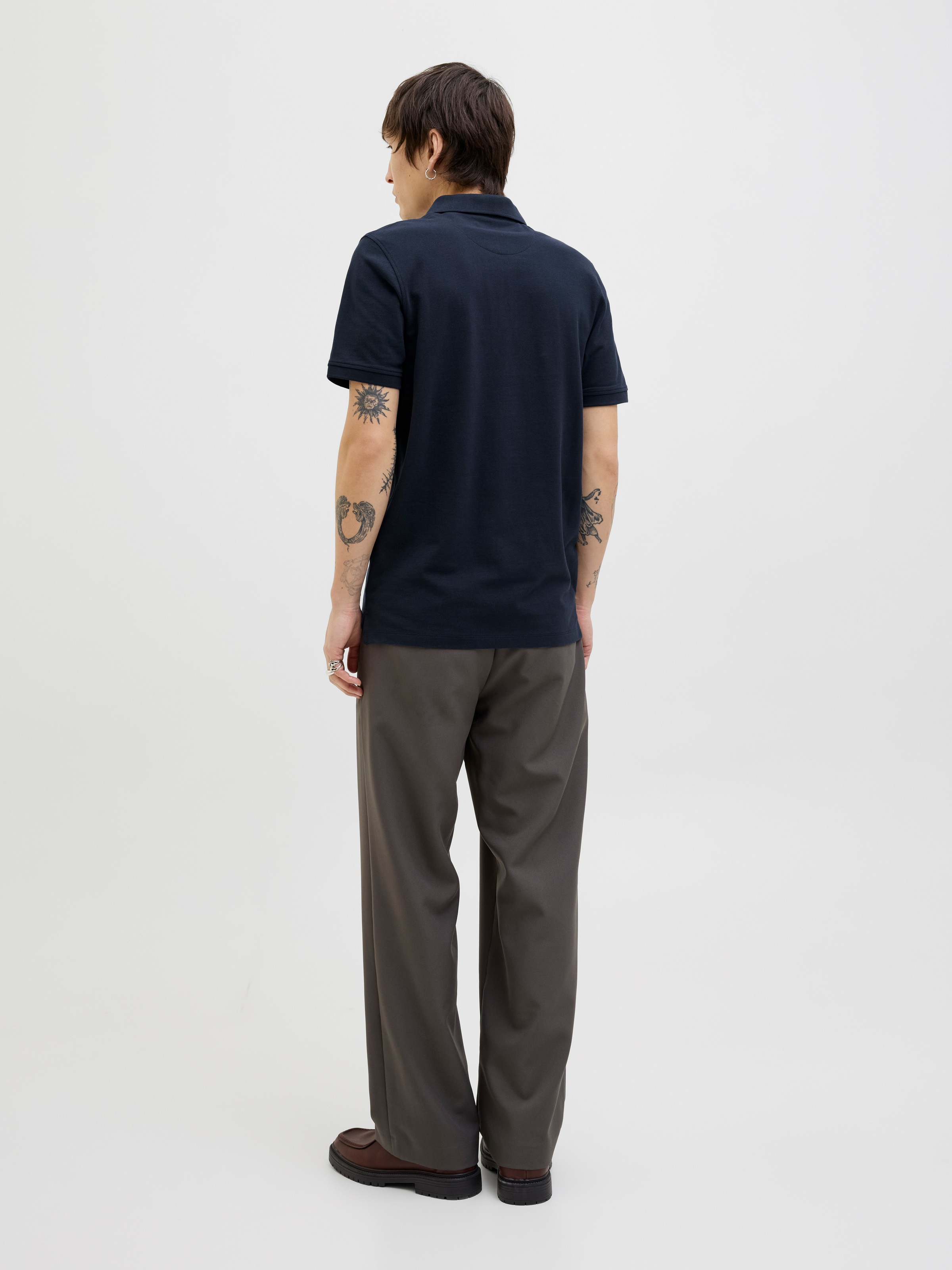 Jack & Jones Poloshirt »JJEPAULOS POLO SS NOOS«, mit Logo Stickerei