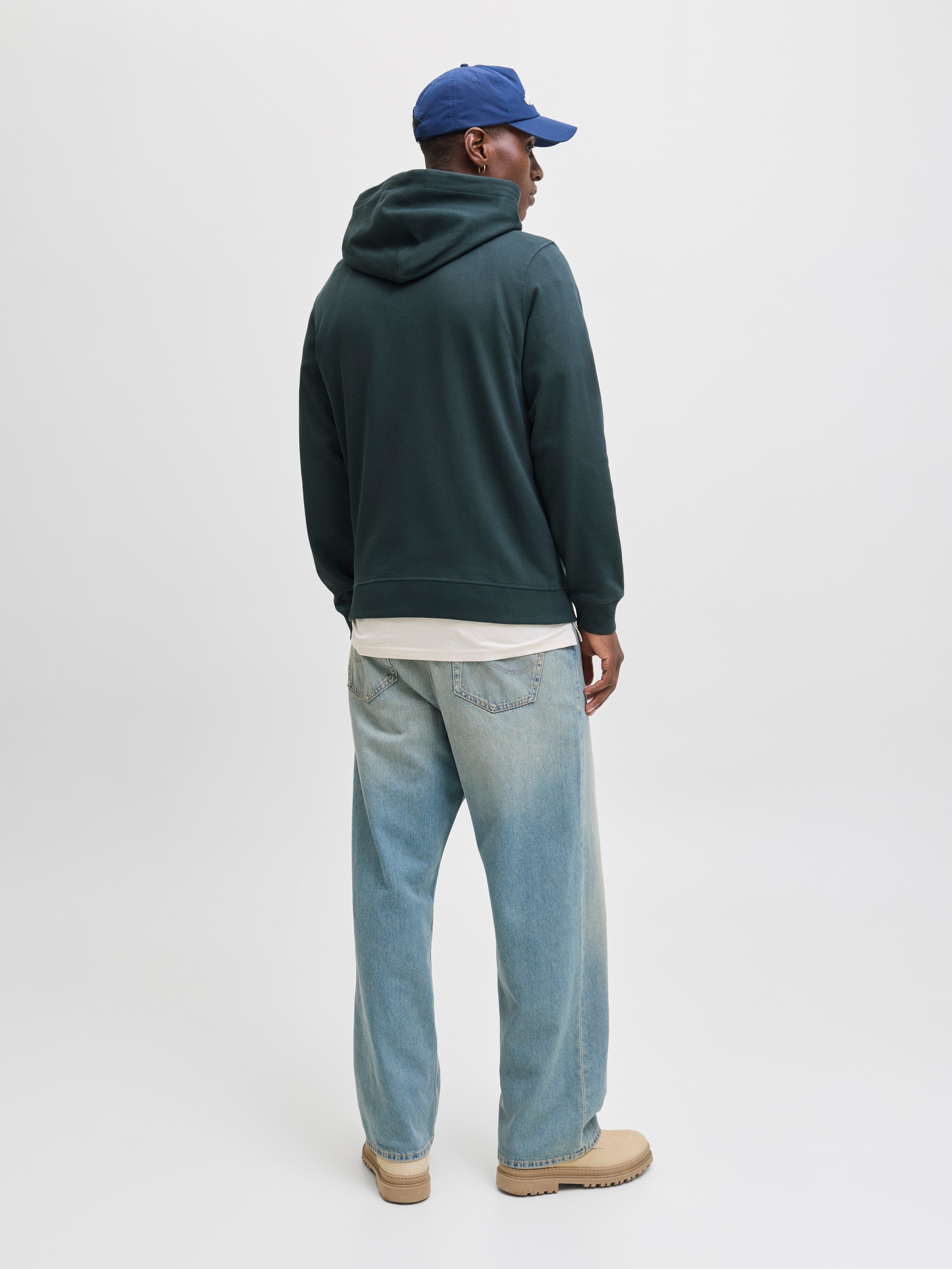 Jack & Jones Kapuzensweatshirt »JORNORREBRO EMB SWEAT HOOD NOOS«