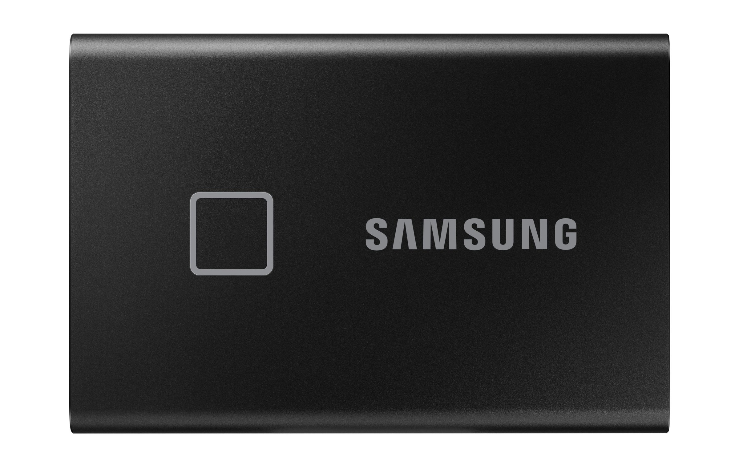 Samsung externe SSD »T7, 1 TB, Touch Black, USB 3.2 Gen 2«
