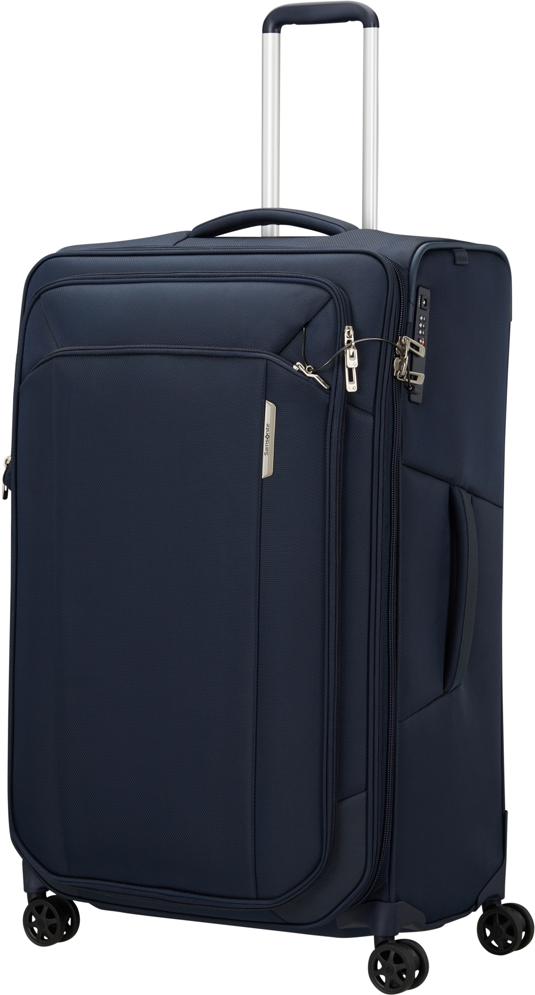Samsonite Weichgepäck-Trolley »RESPARK exp, verschiedene Grössen und Farben«, 4 Rollen, Reisekoffer Aufgabegepäck Reisegepäck mit Volumenerweiterung