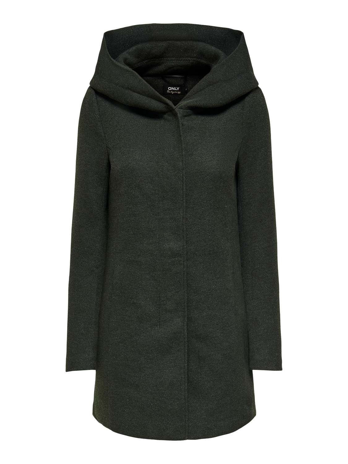 ONLY Langjacke »ONLSEDONA LIGHT COAT OTW NOOS«, mit Kapuze, in melierter Optik