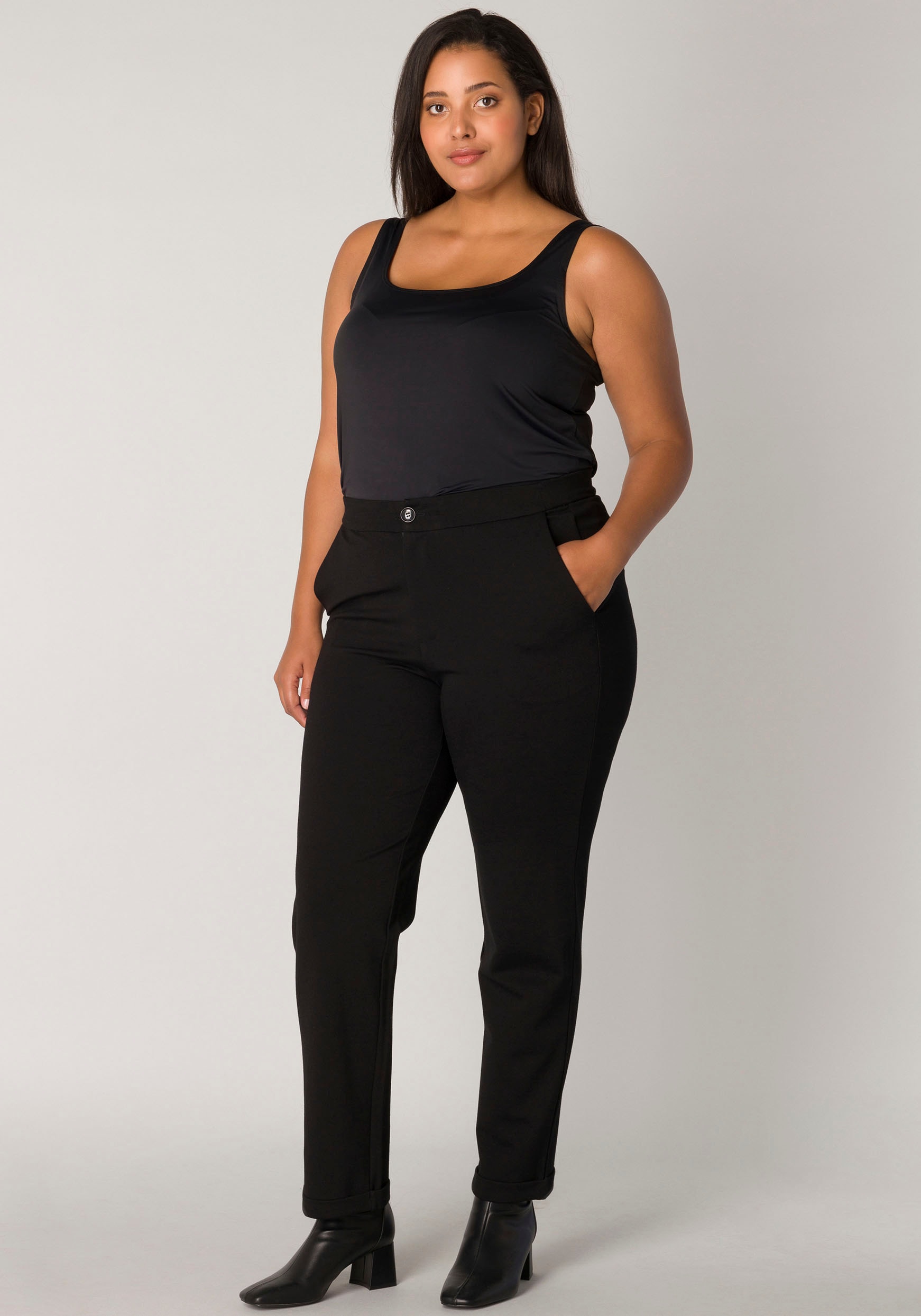 Base Level Curvy Jerseyhose, mit Umschlagsaum online bestellen |  Jelmoli-Versand