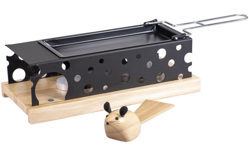 Kadastar Raclette »Mouse Schwarz«, Holzart: Bambus (China)