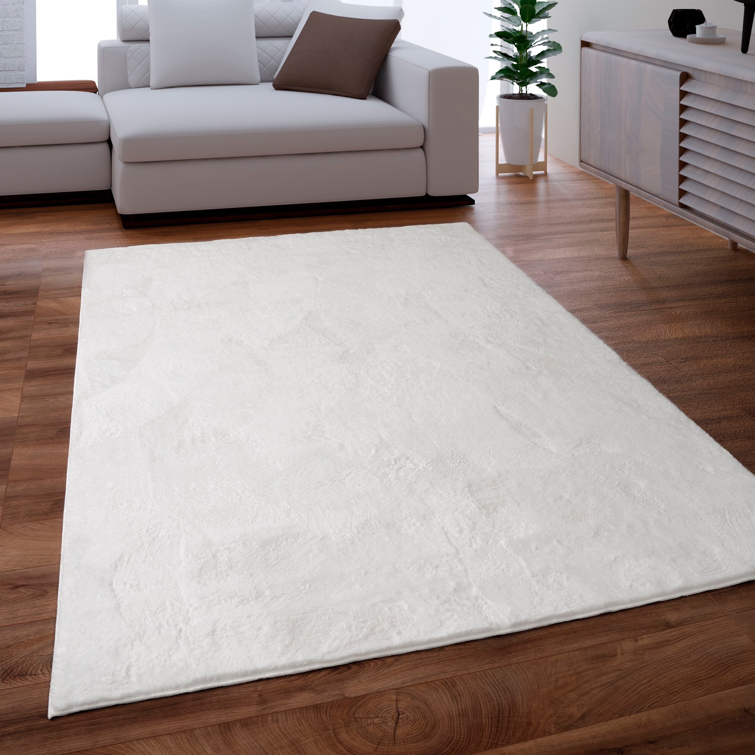 Fellteppich »Kunstfell Soft 380«, rechteckig, Langflor, Kuschelteppich - besonders...