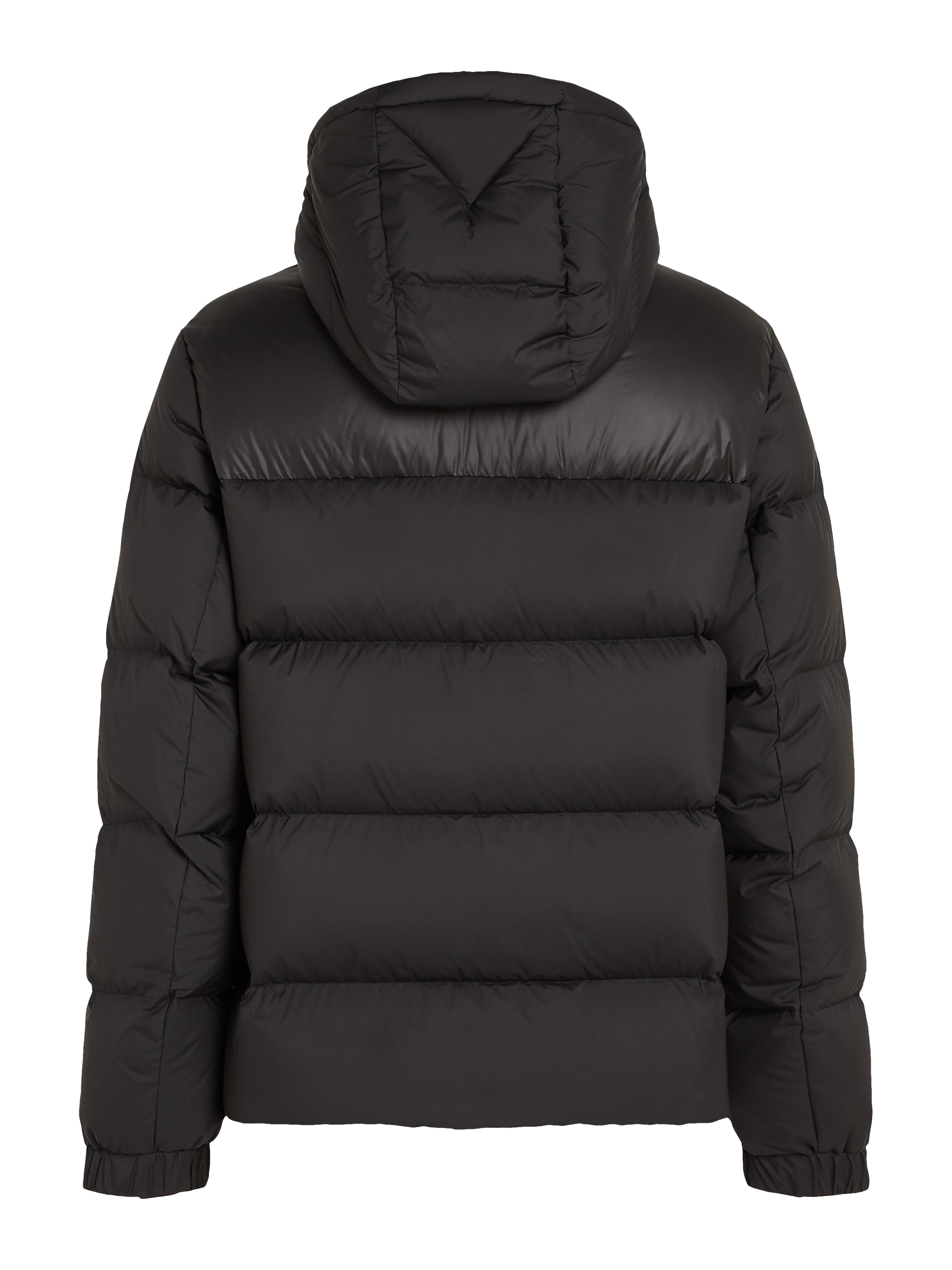 Tommy Hilfiger Steppjacke »MIX DOWN HOODED PUFFER JACKET«, mit Kapuze, mit abnehmbarer Kapuze