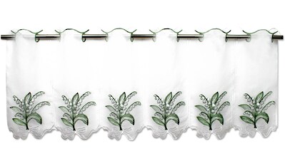 Delindo Lifestyle Gardine »Weihnachtsbaum«, (1 St.), mit Stangendurchzug,  für die Küche | Boutique en ligne Jelmoli-Versand