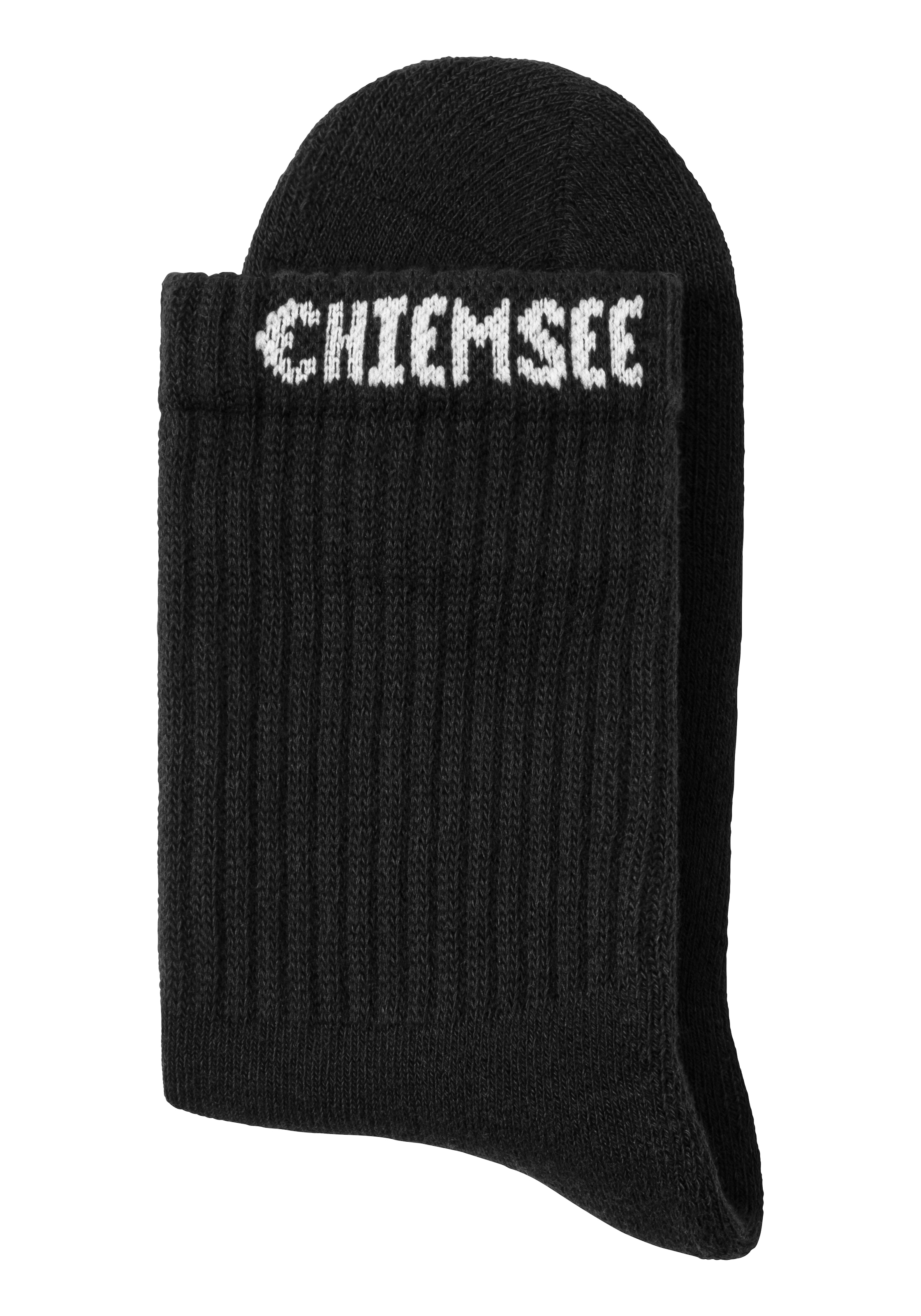 Chiemsee Tennissocken, (Packung, 6 Paar), mit eingestricktem Markennamen