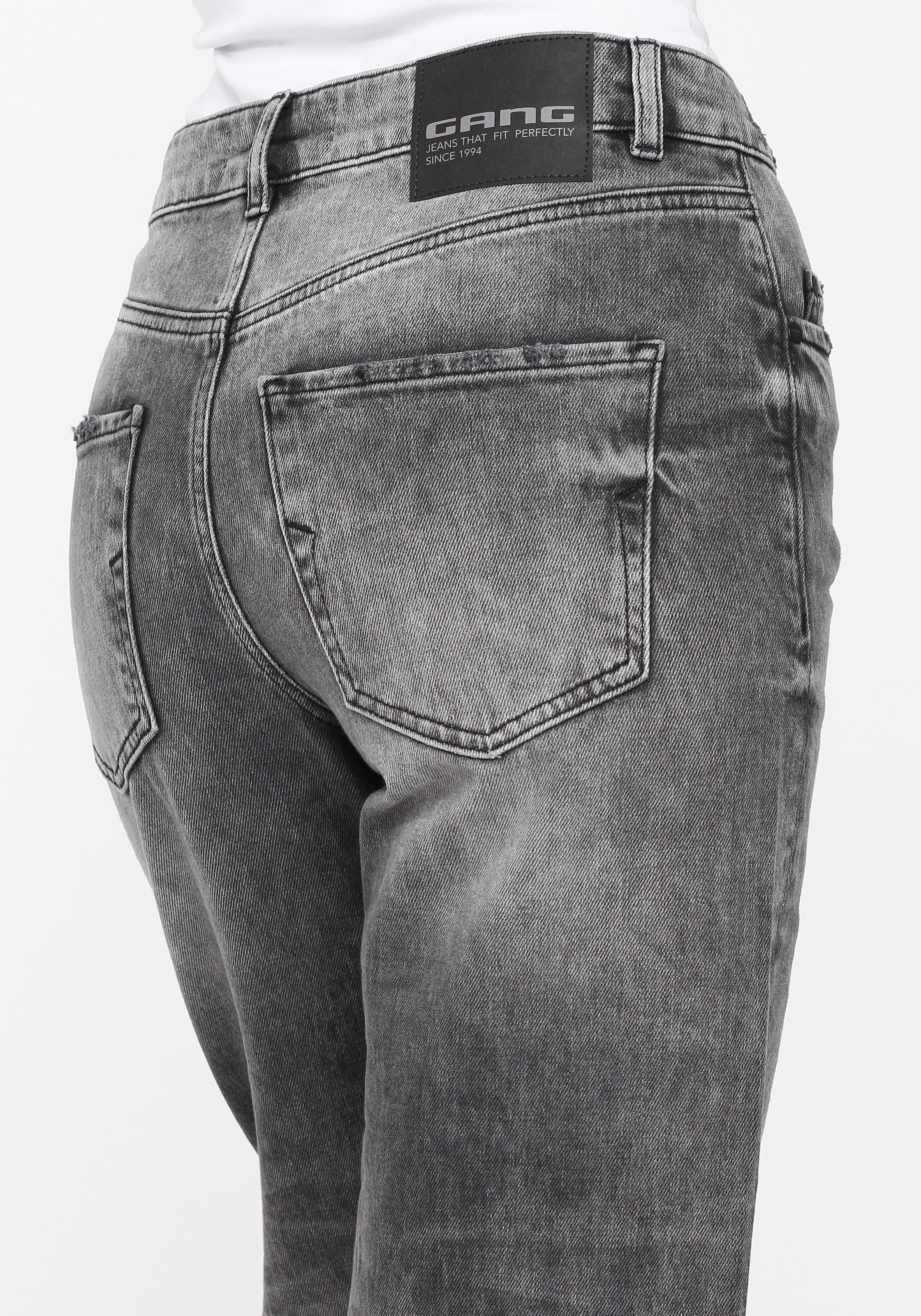 Hüfte Taille mit »94TILDA«, und Loose-fit-Jeans bestellen GANG | viel hoch an Oberschenkel, der Volumen in Jelmoli-Versand online