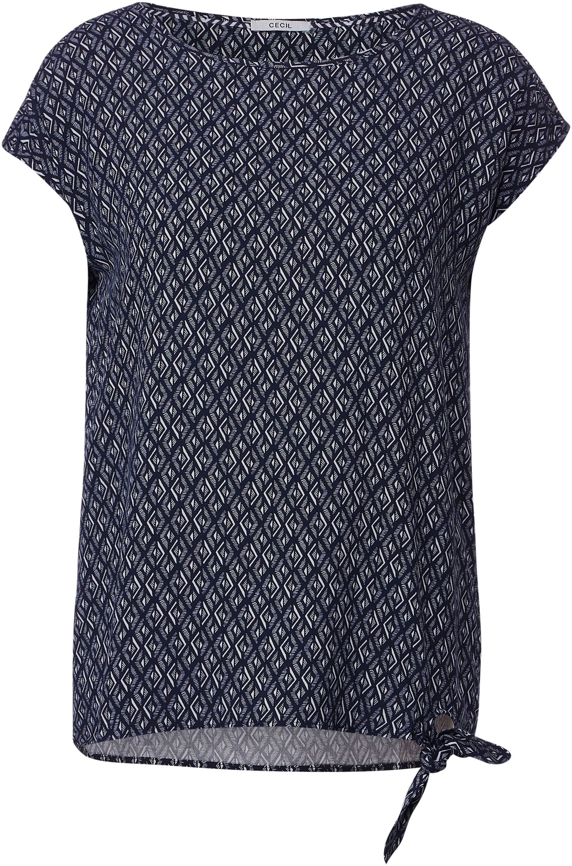 Cecil Shirtbluse, mit Knotendetail am Saum online kaufen bei  Jelmoli-Versand Schweiz | T-Shirts