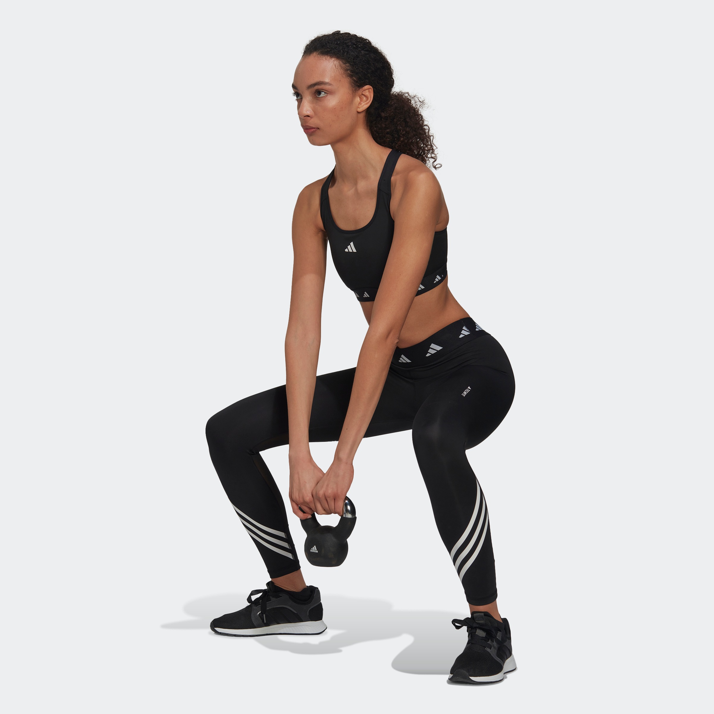 adidas Performance Trainingstights »TECHFIT 3STREIFEN TIGHT«, (1 tlg.)