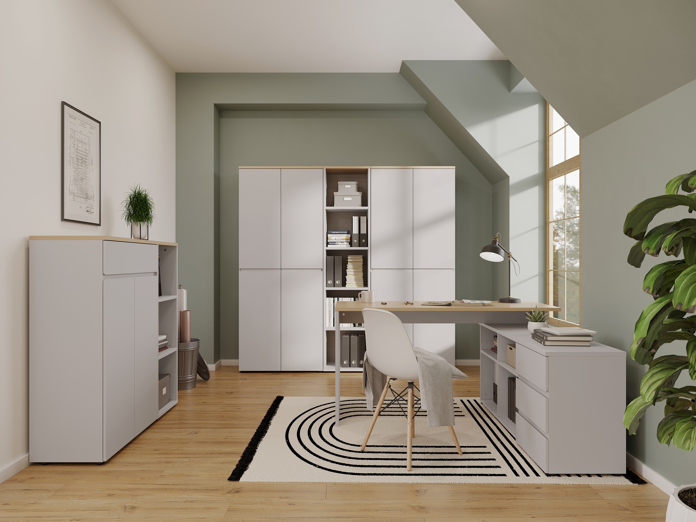 GERMANIA Aktenschrank "Lissabon" 1 Stk. tlg.