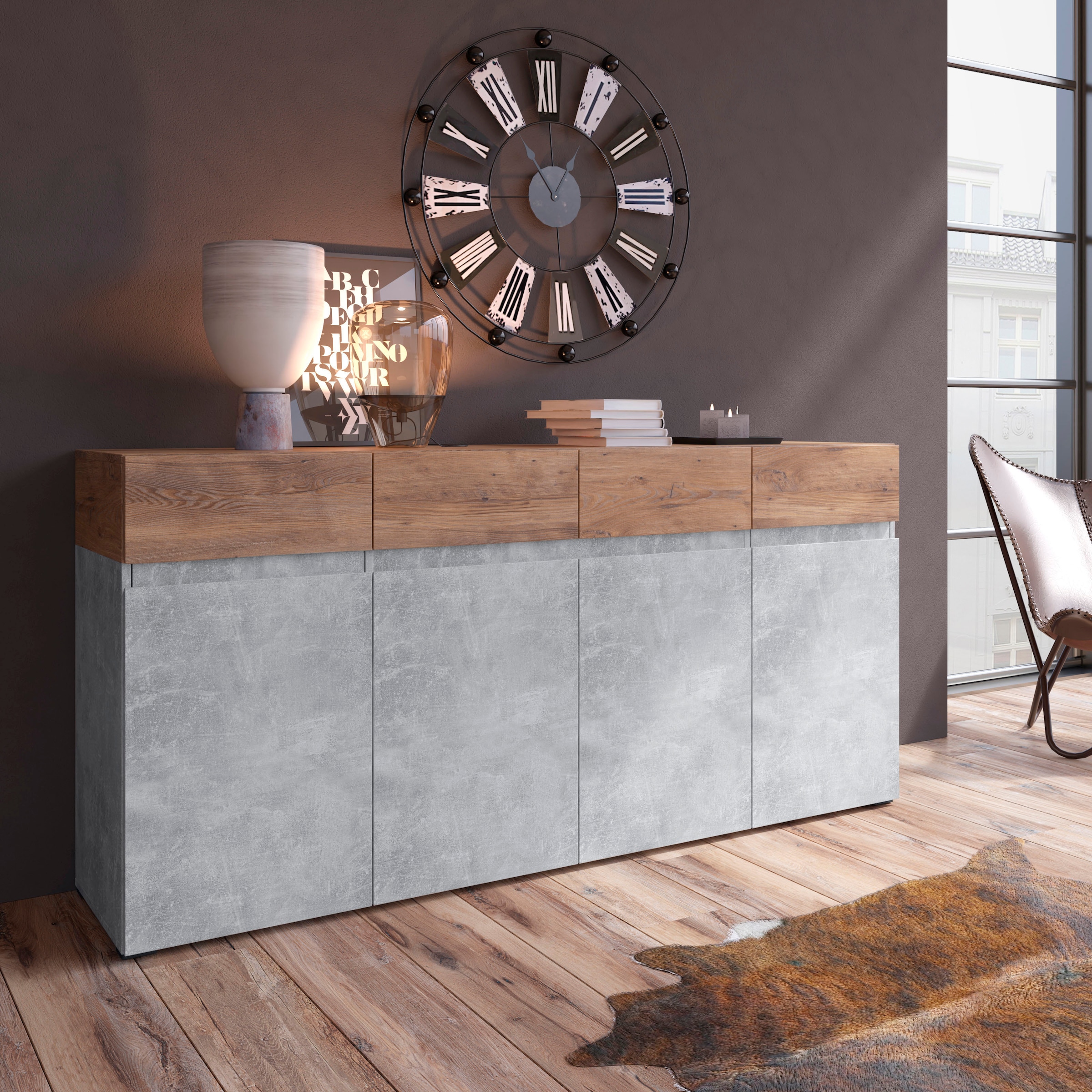 INOSIGN Sideboard »Rimini«, Breite 180 cm